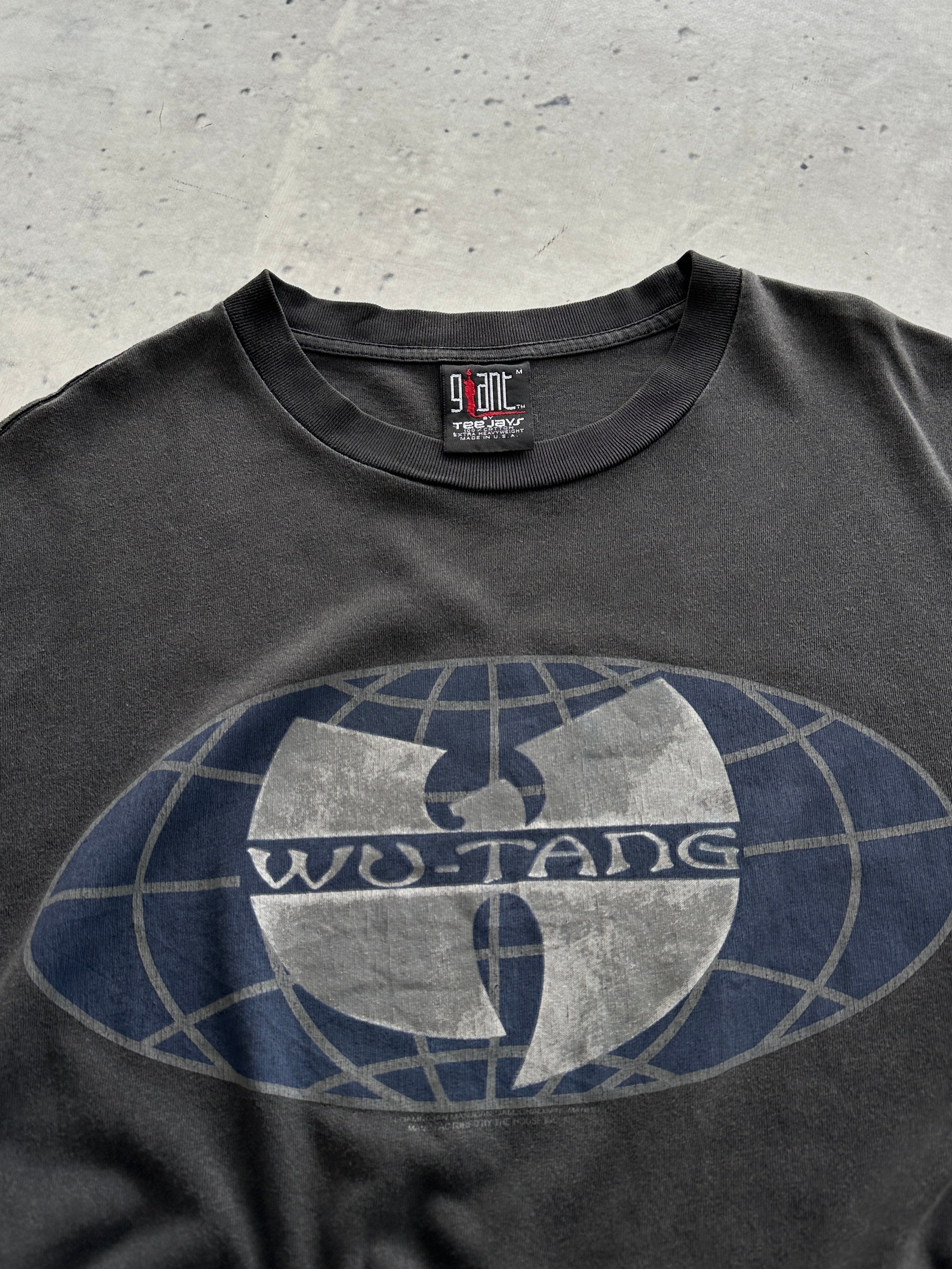 90's Wu Tang clan forever Giant Tag faded T Shirt (L)