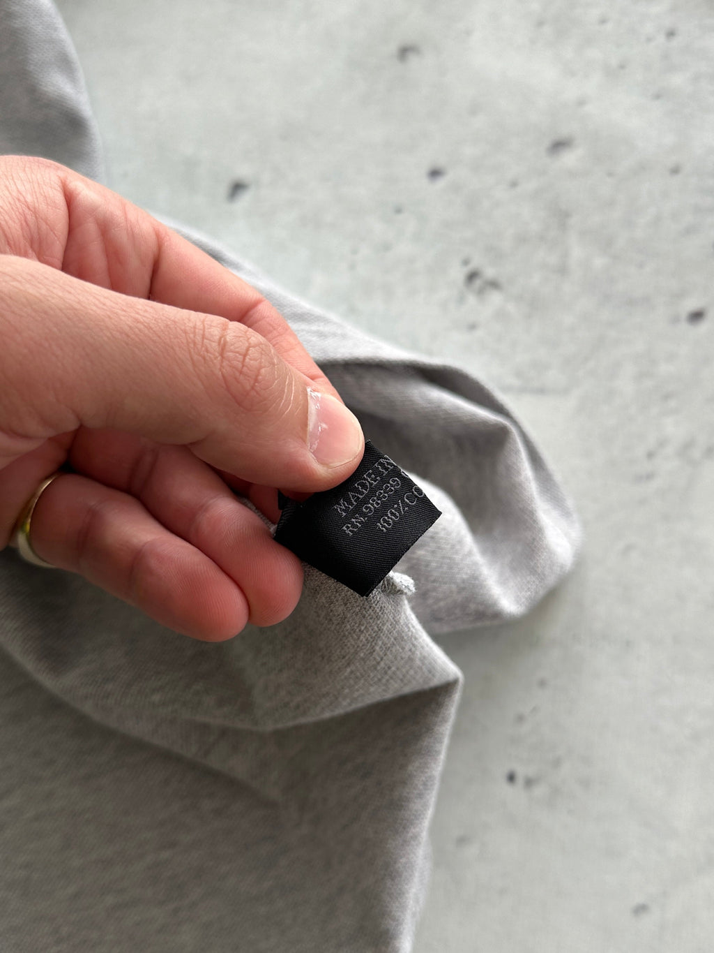 00's Prada sport Long Sleeve Polo Shirt (L)