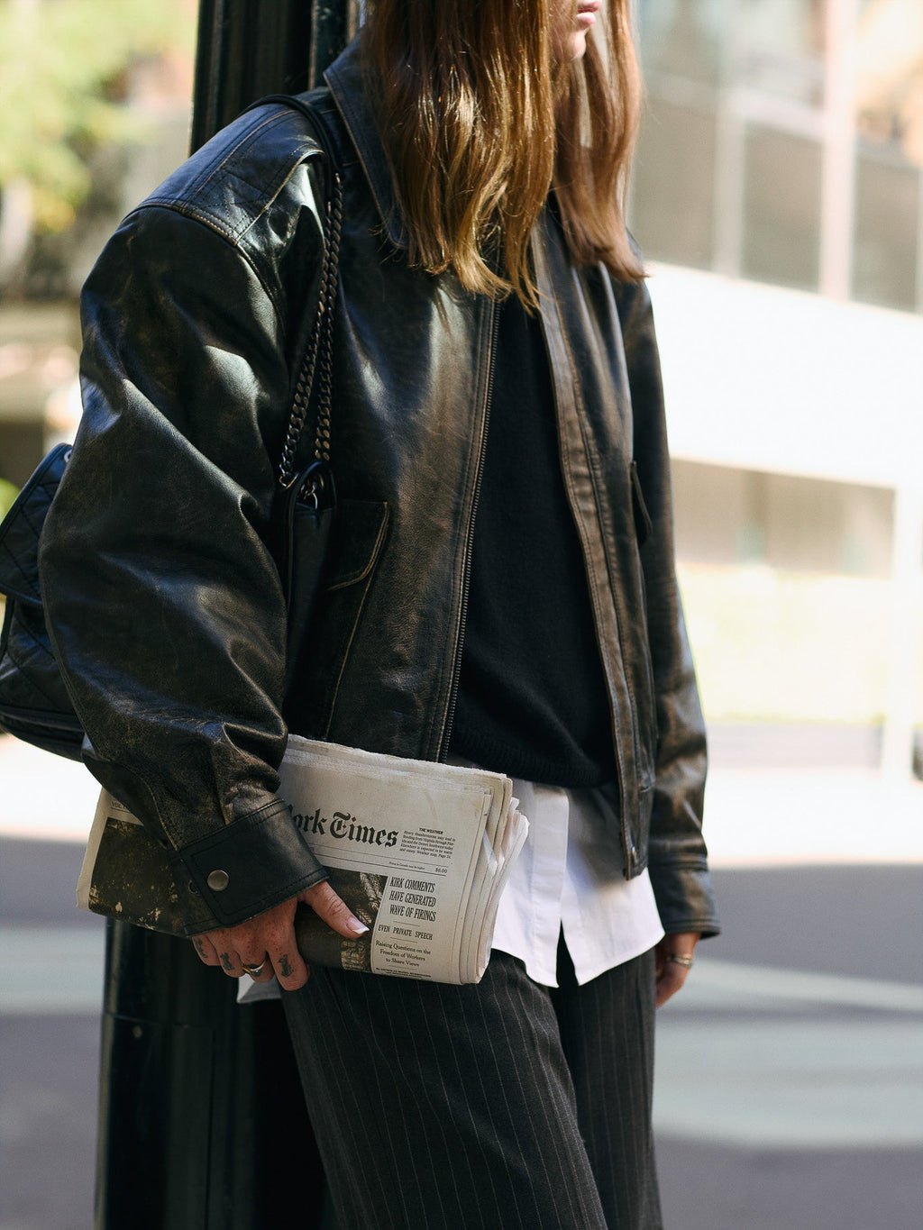 The Aviator Jacket - Jet Black