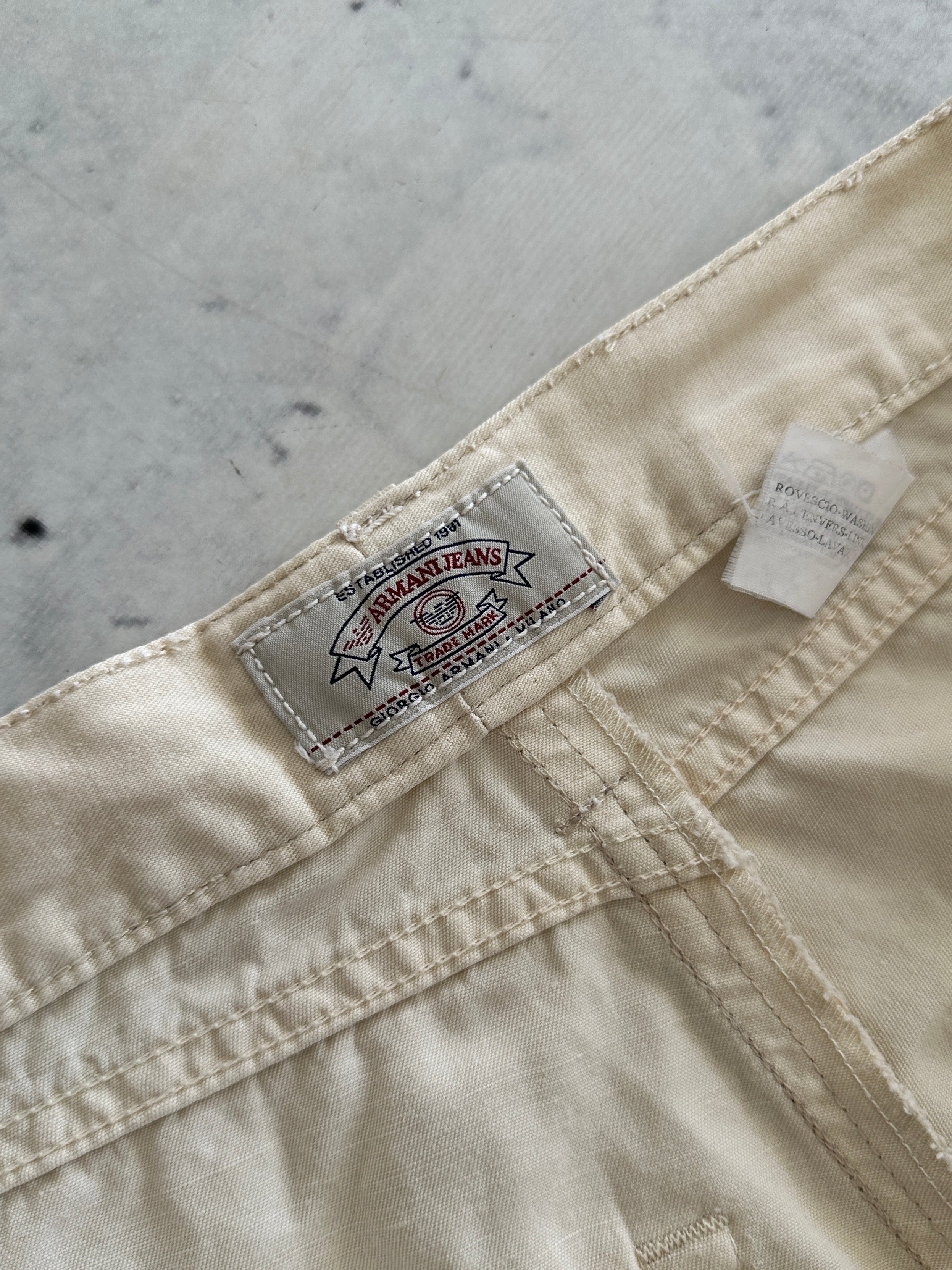 00's Armani Jeans Straight relaxed Leg Trousers (W34 x L34)