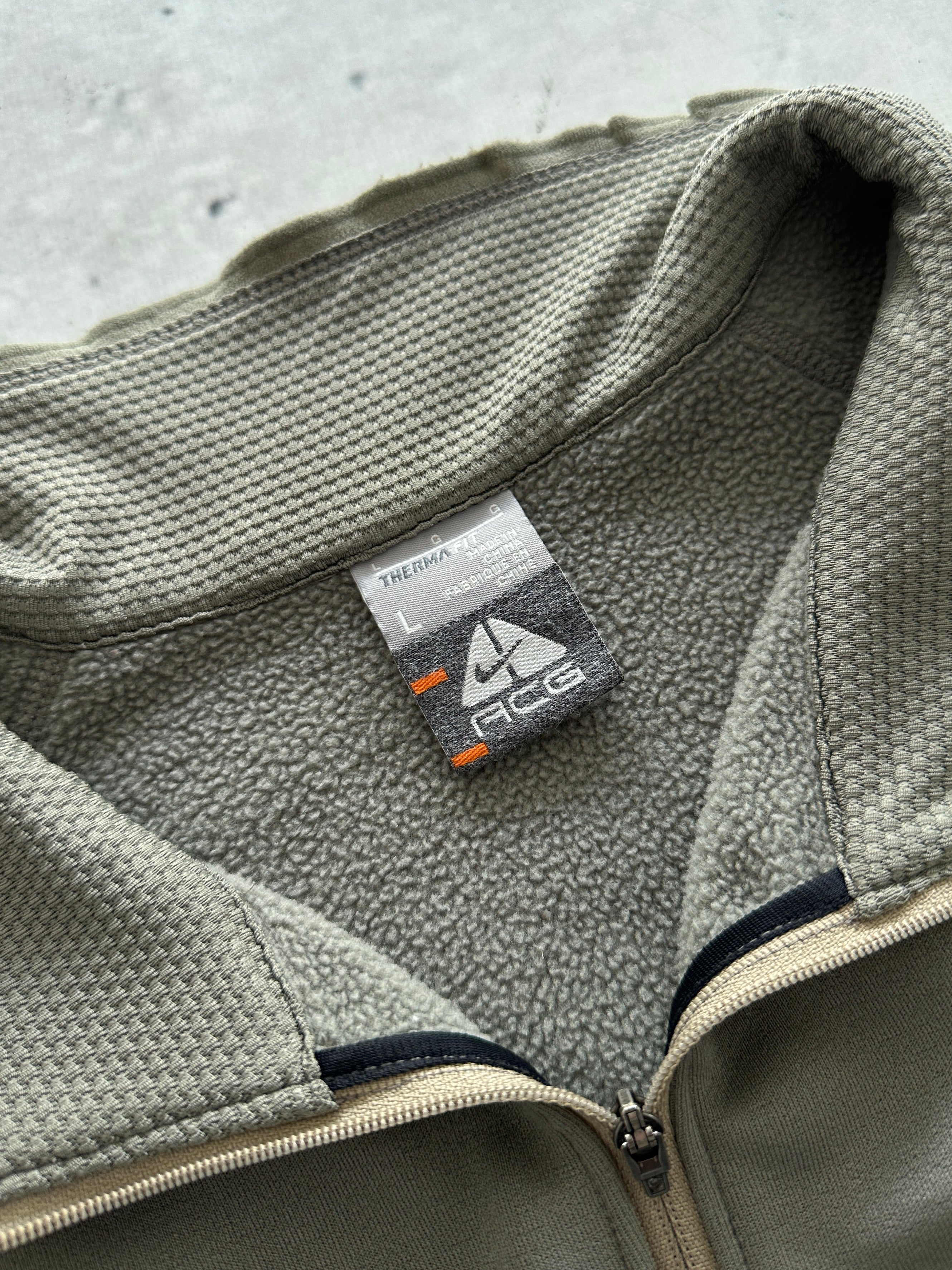 00's Nike ACG Therma-Fit Fleece Lined Pullover (L)