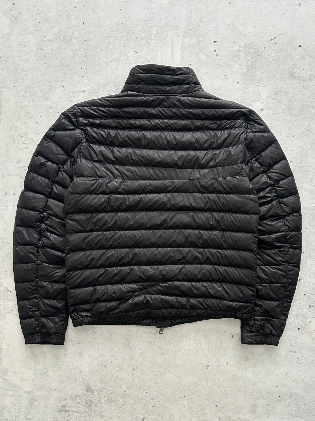 Moncler Daniel Quilted Down Zip Up Jacket (S)