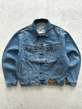 90's Avirex USA Denim Jacket (S)