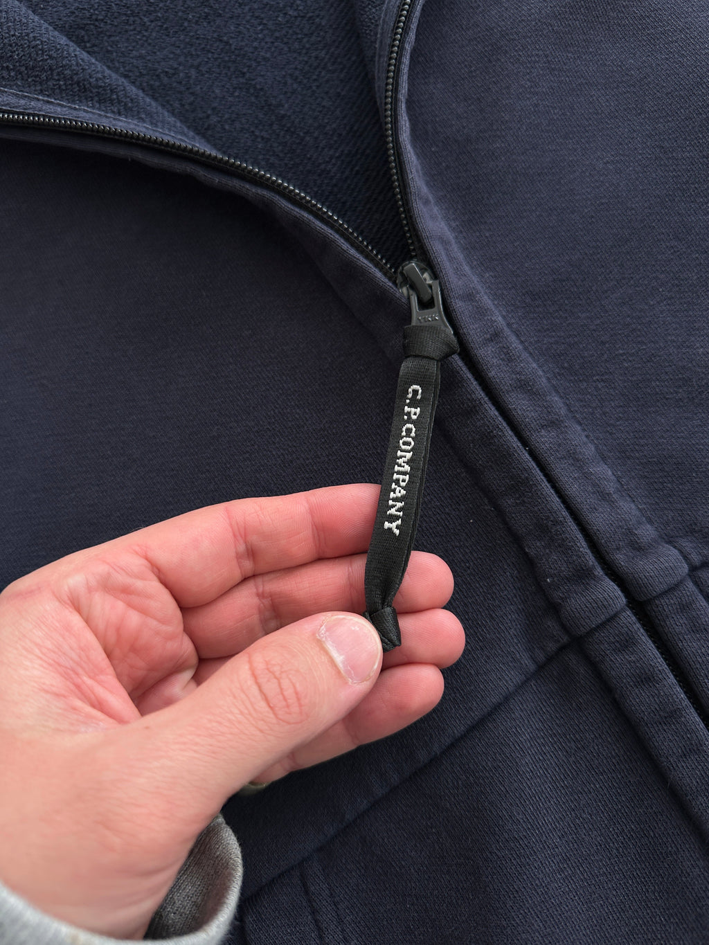 CP Company Goggle Heavyweight Zip Up Hoodie (M)