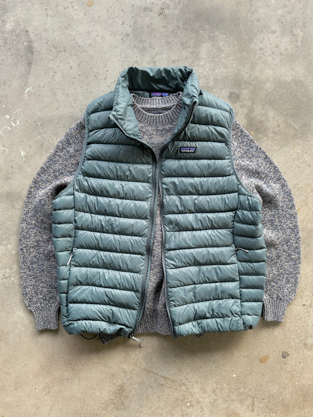 Patagonia Down Fill Zip Up Gilet (XXL)