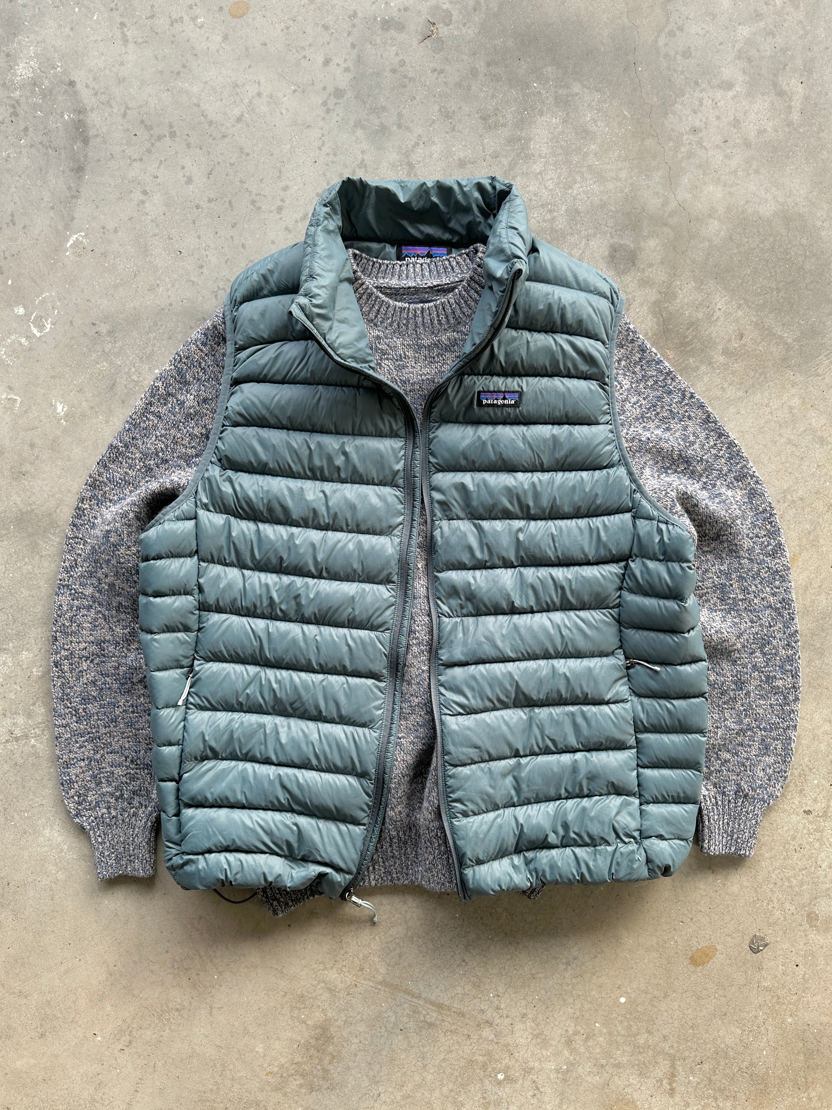 Patagonia Down Fill Zip Up Gilet (XXL)
