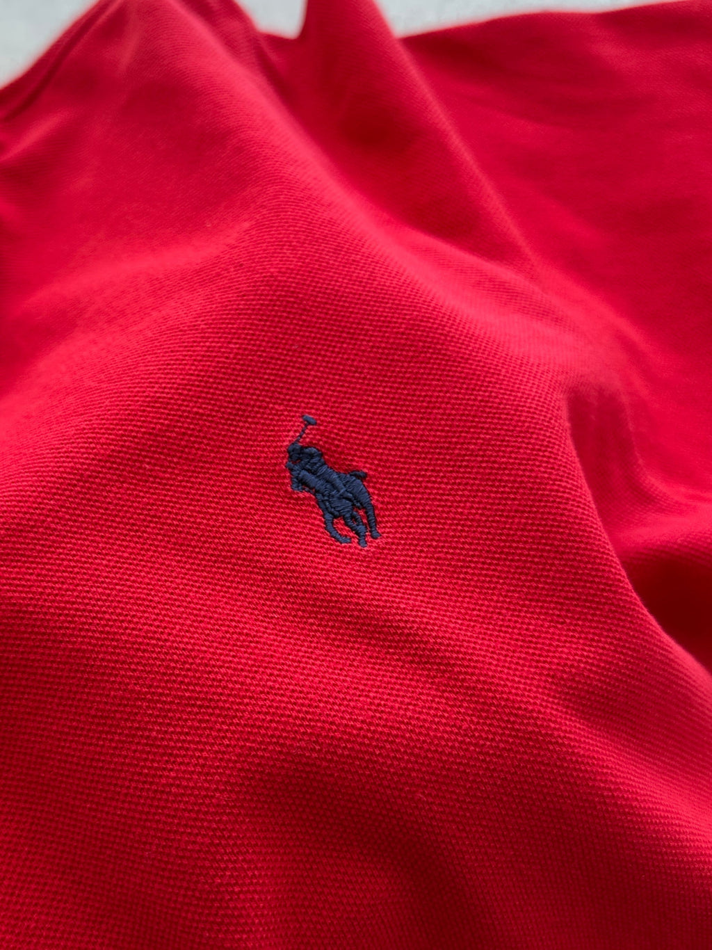 Ralph Lauren Embroidered Logo Long Sleeve Polo Shirt (M)