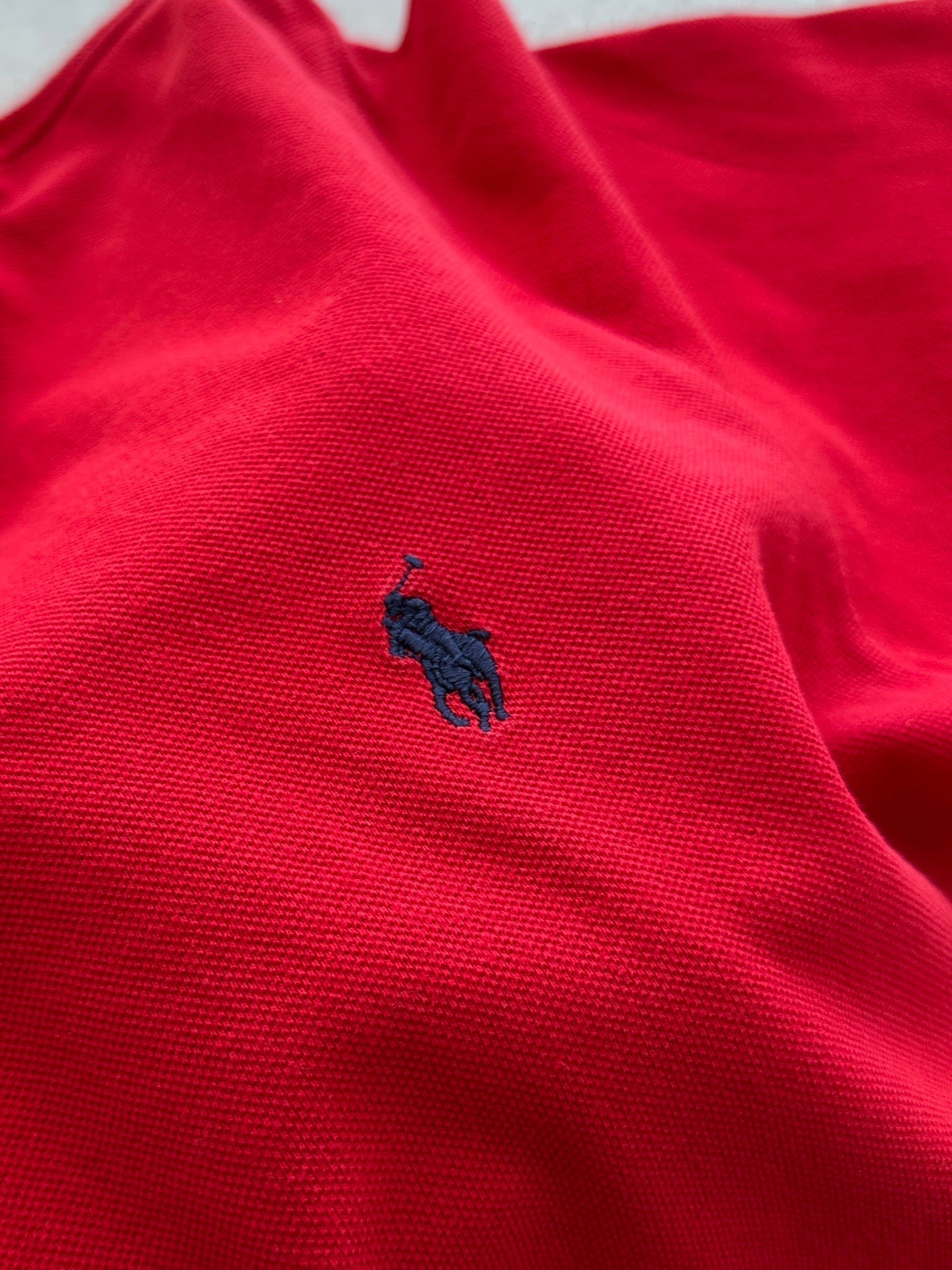 Ralph Lauren Embroidered Logo Long Sleeve Polo Shirt (M)