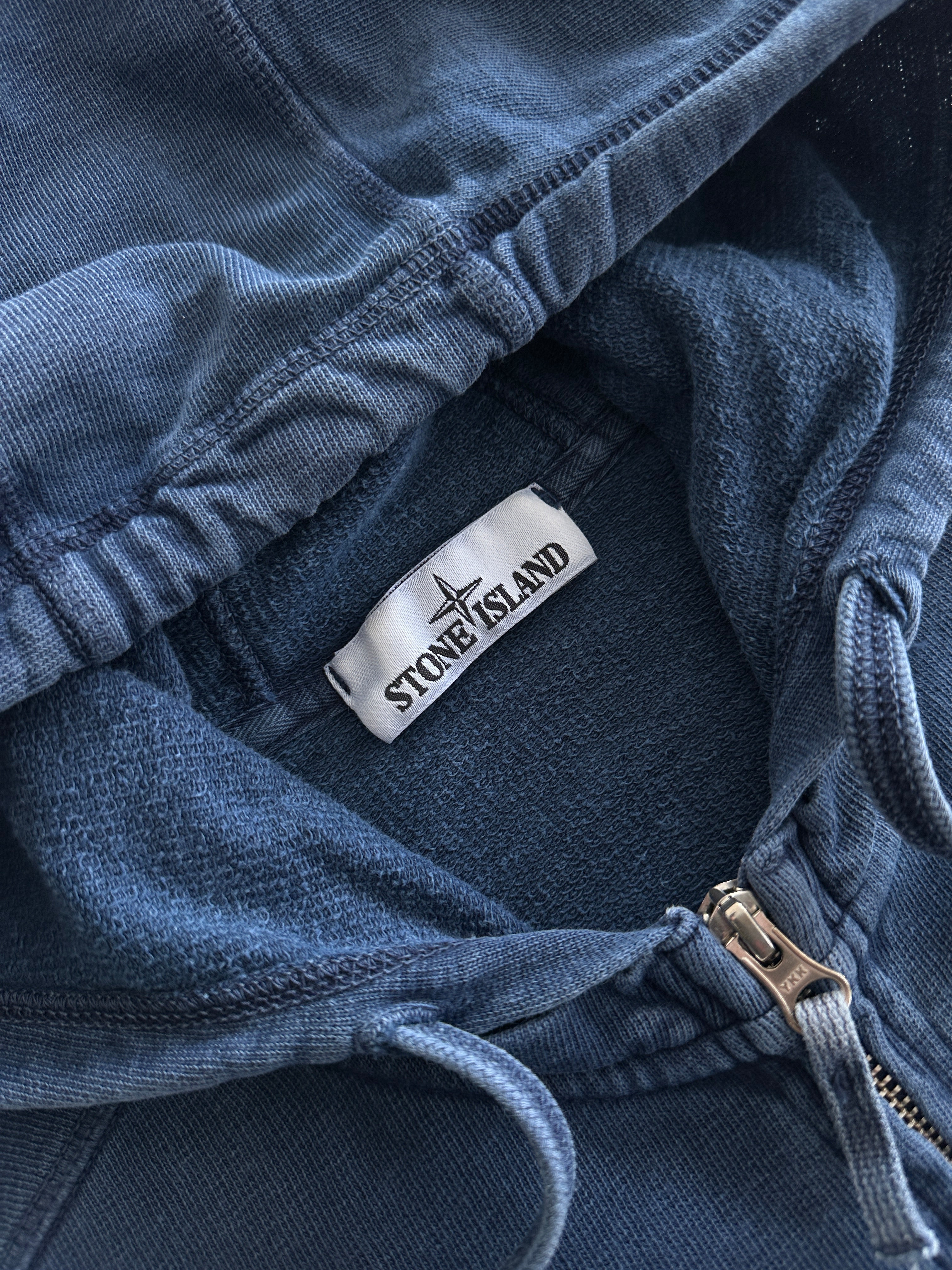 SS/18 Stone Island over dyed Zip Up Hoodie (S)