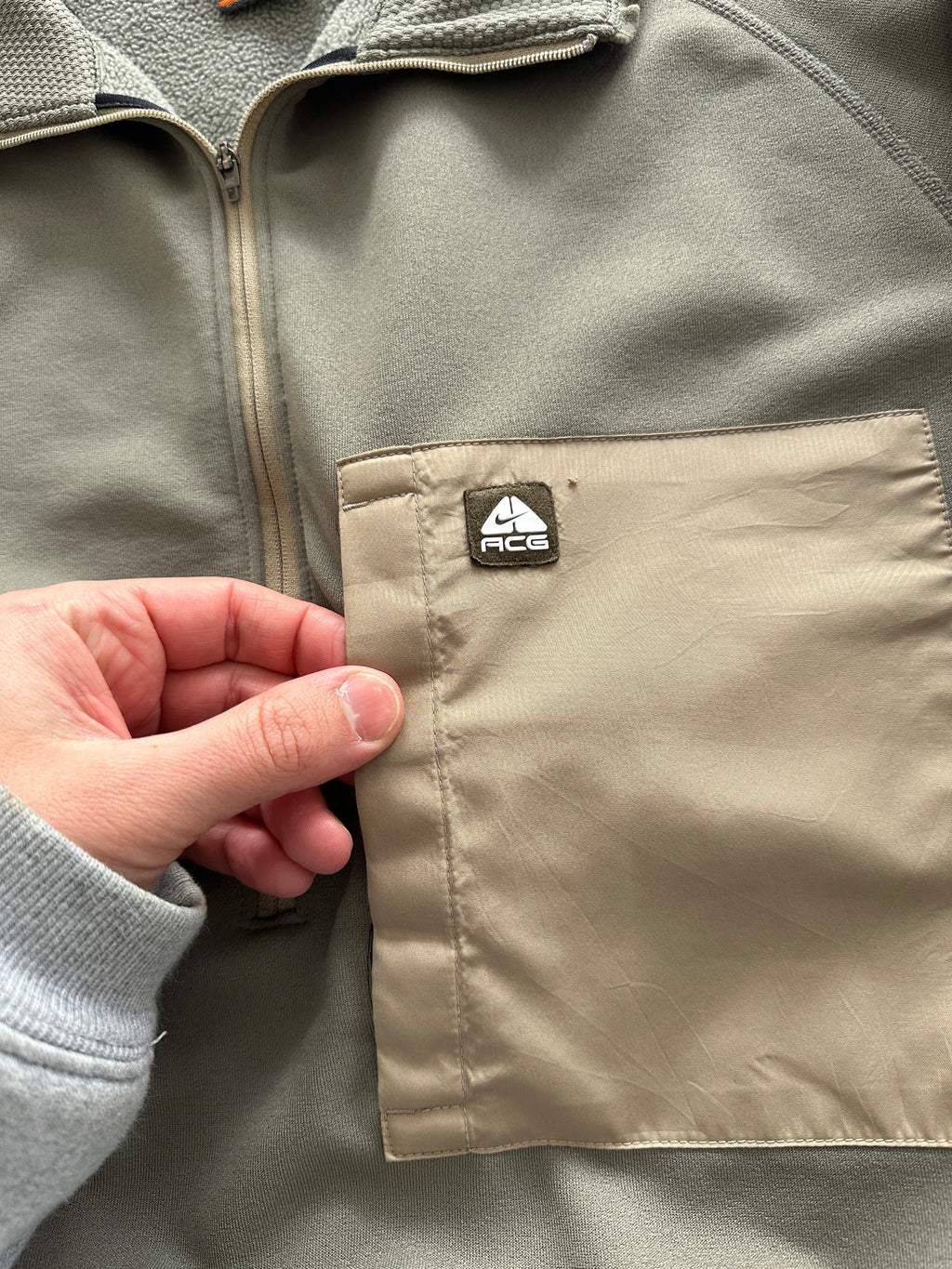 00's Nike ACG Therma-Fit Fleece Lined Pullover (L)