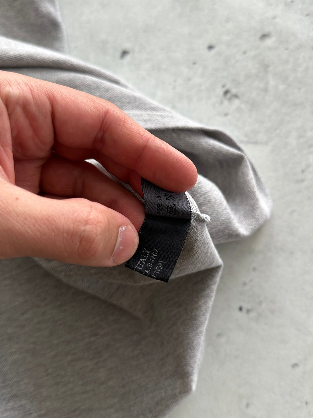 00's Prada sport Long Sleeve Polo Shirt (L)