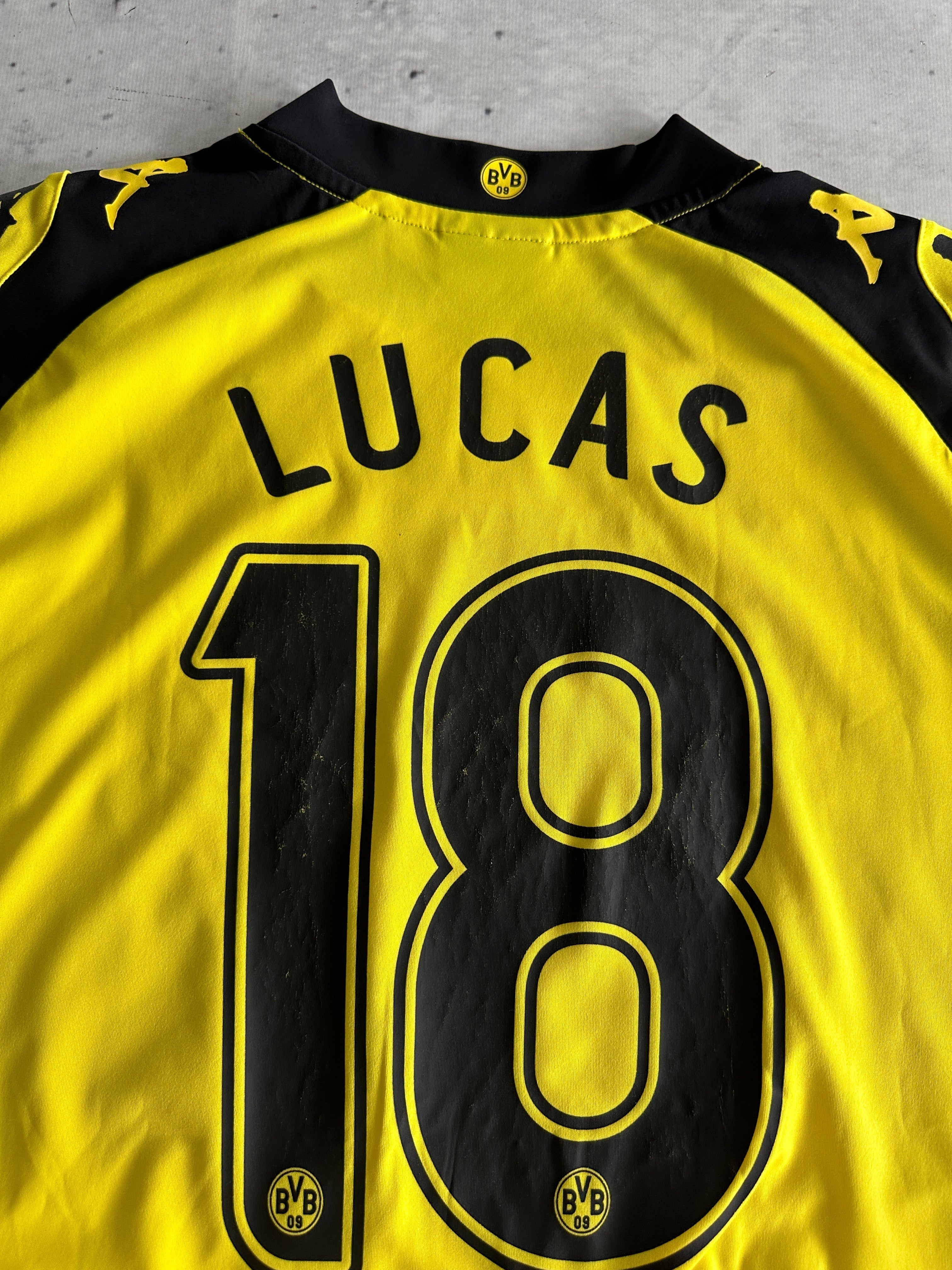 2009 Borussia Dortmund kappa '18 Lucas' Shirt (M)