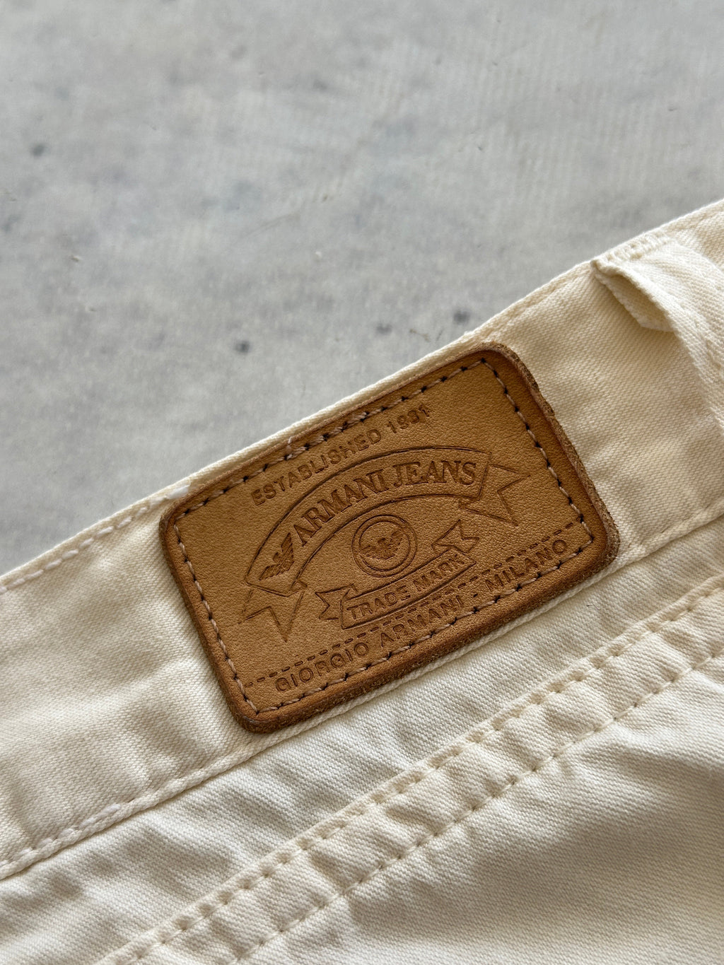 00's Armani Jeans Straight relaxed Leg Trousers (W34 x L34)