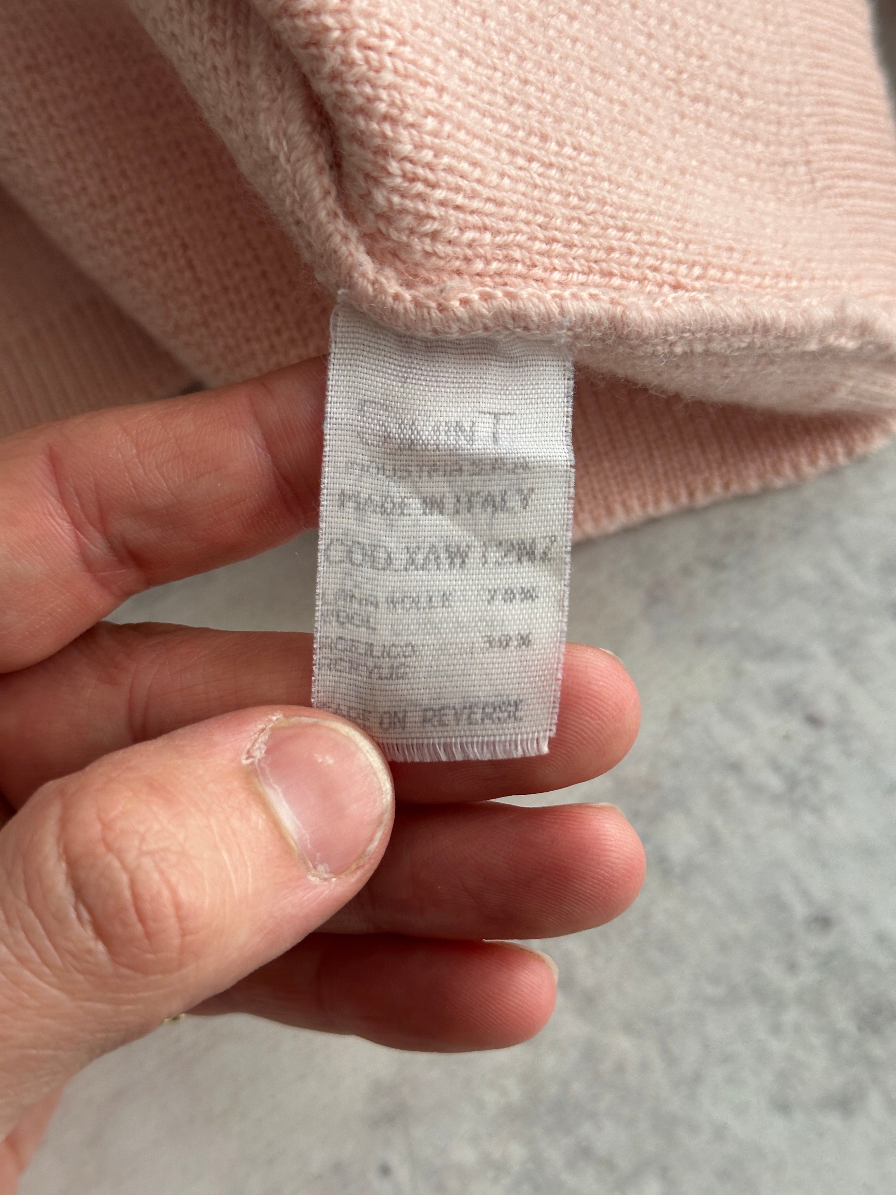 Vintage Gianni Versace Wool Button Up Cardigan (Women's S)