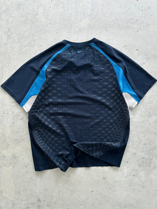 00's Nike TN centre logo Hex T Shirt (XXL)