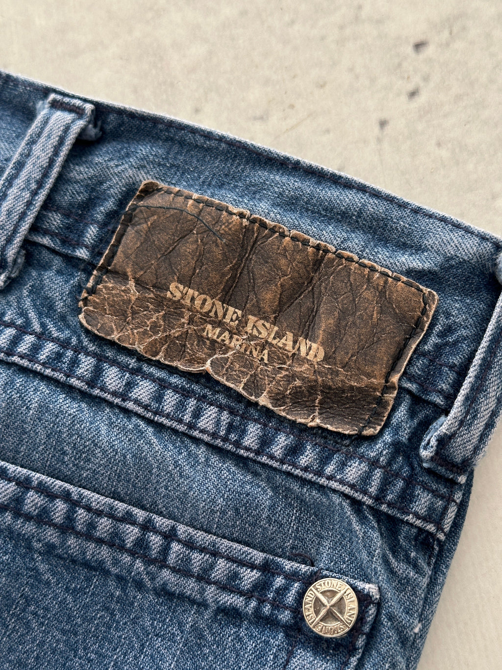 90's Stone Island Marina Denim Jeans (W34 x L30)