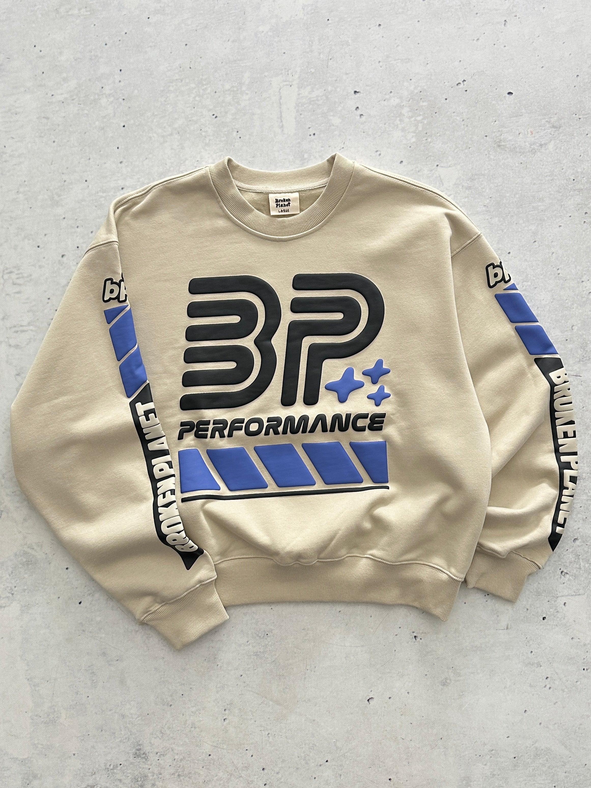 Broken Planet BP Performance Heavyweight Crewneck Sweatshirt (L)