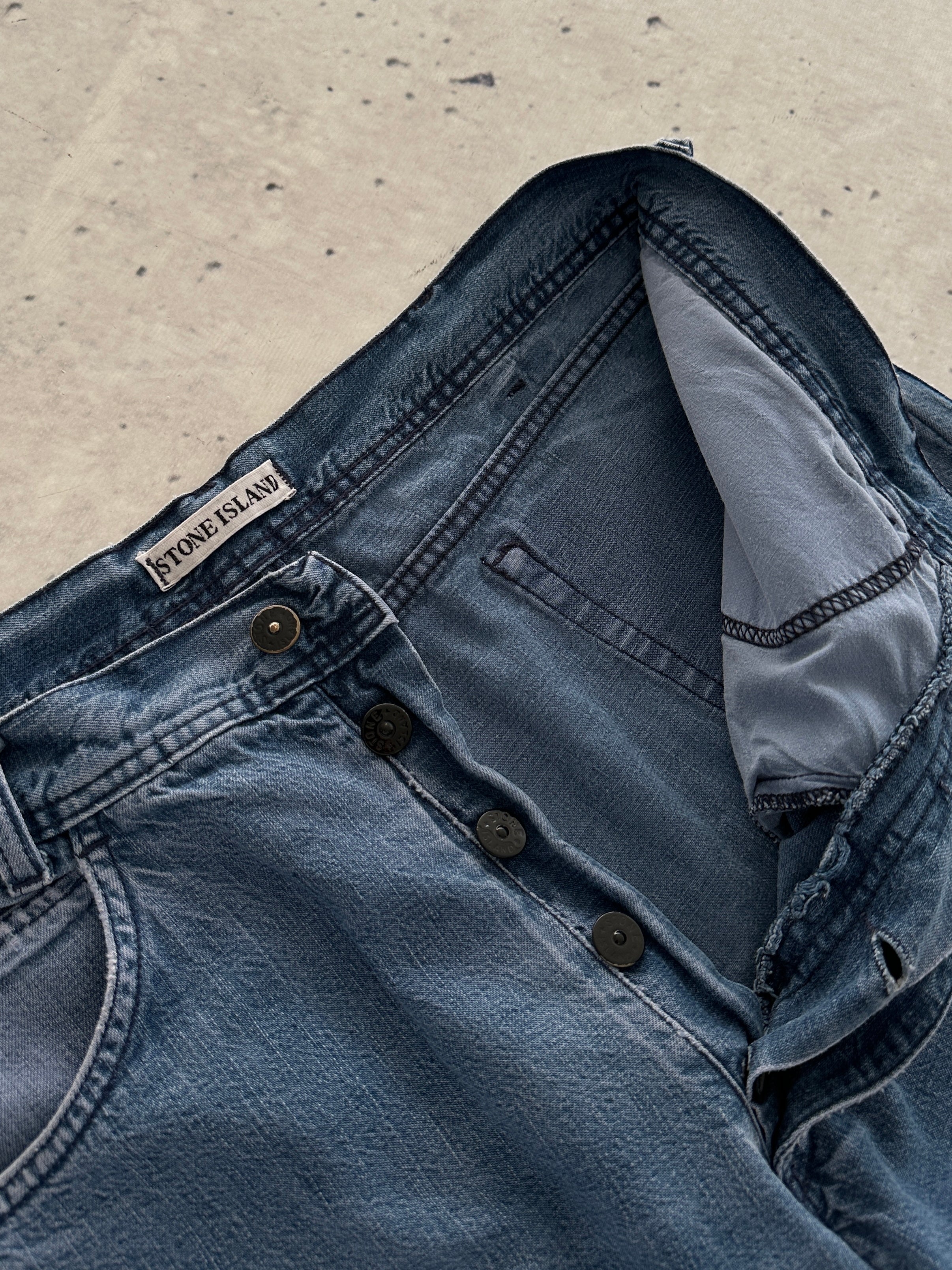 90's Stone Island Marina Denim Jeans (W34 x L30)