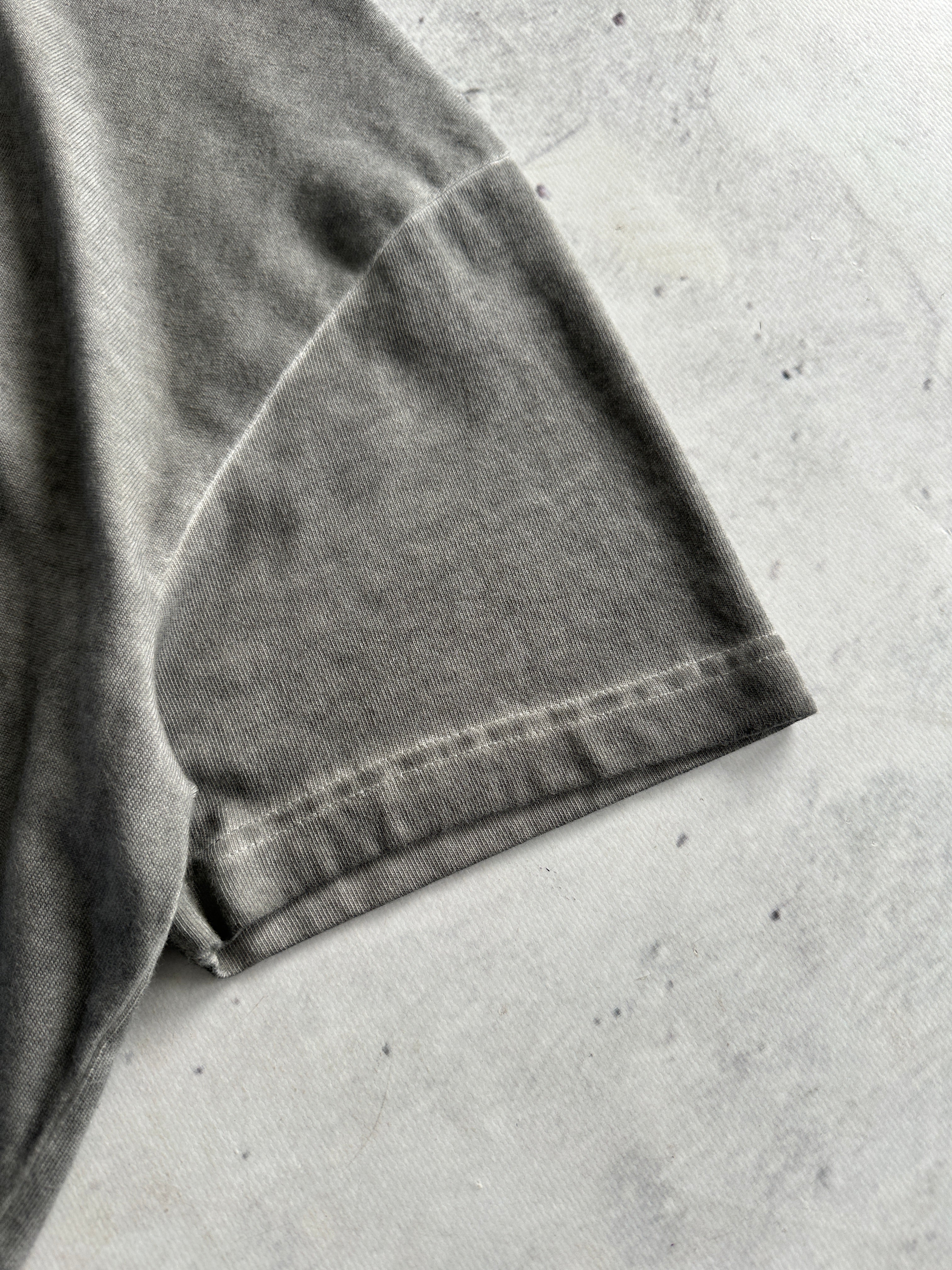 A Cold Wall ACW mock Neck pigment dyed heavyweight T Shirt (L)