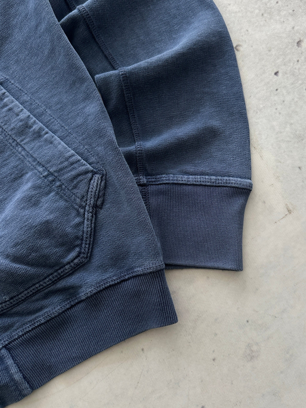 SS/18 Stone Island over dyed Zip Up Hoodie (S)