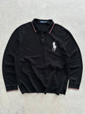 Ralph Lauren Big Logo Long Sleeve Polo Shirt (XXL)