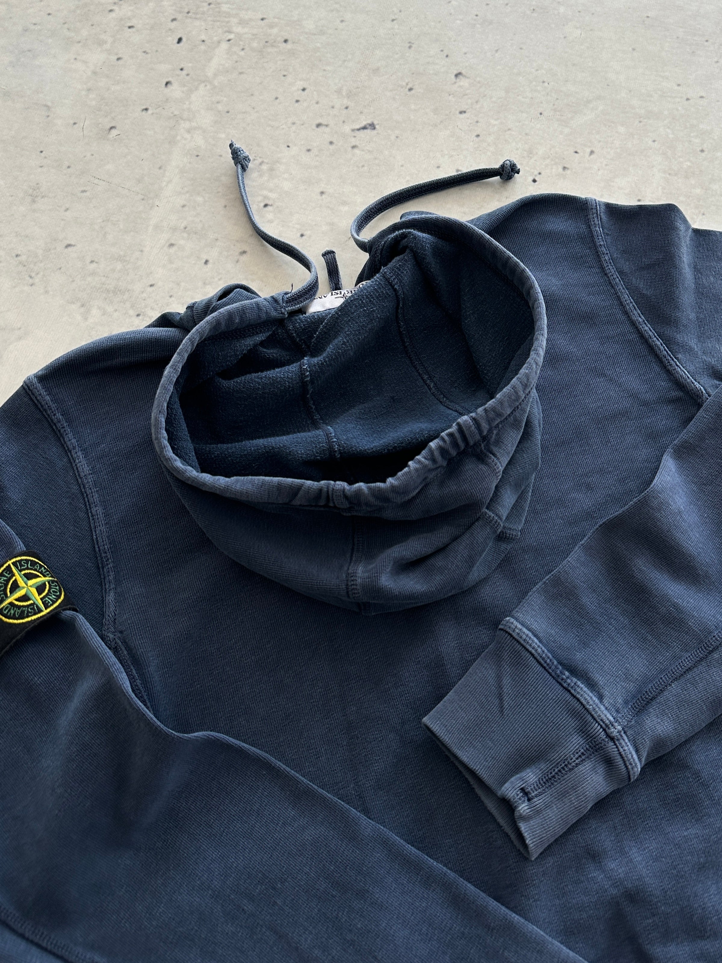 SS/18 Stone Island over dyed Zip Up Hoodie (S)