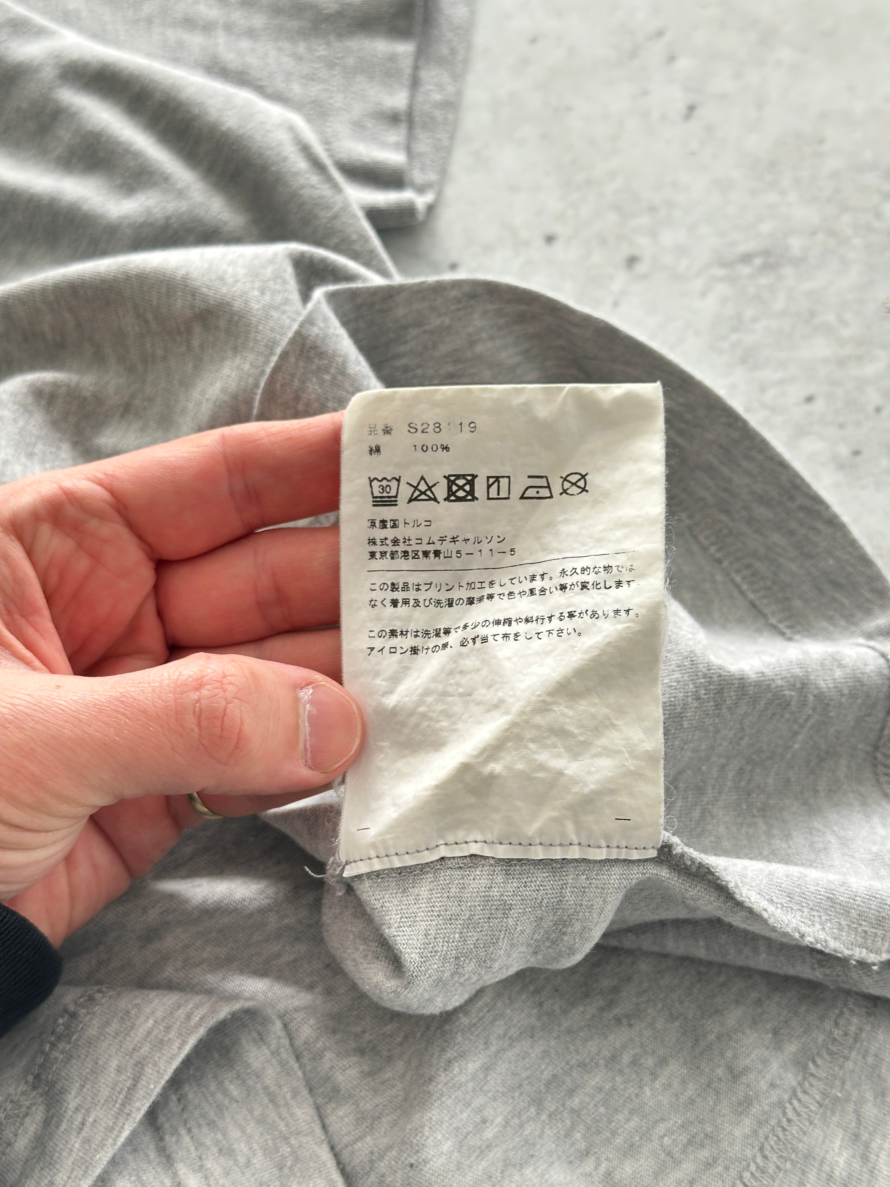 Comme des Garçons Spell Out T Shirt (S)