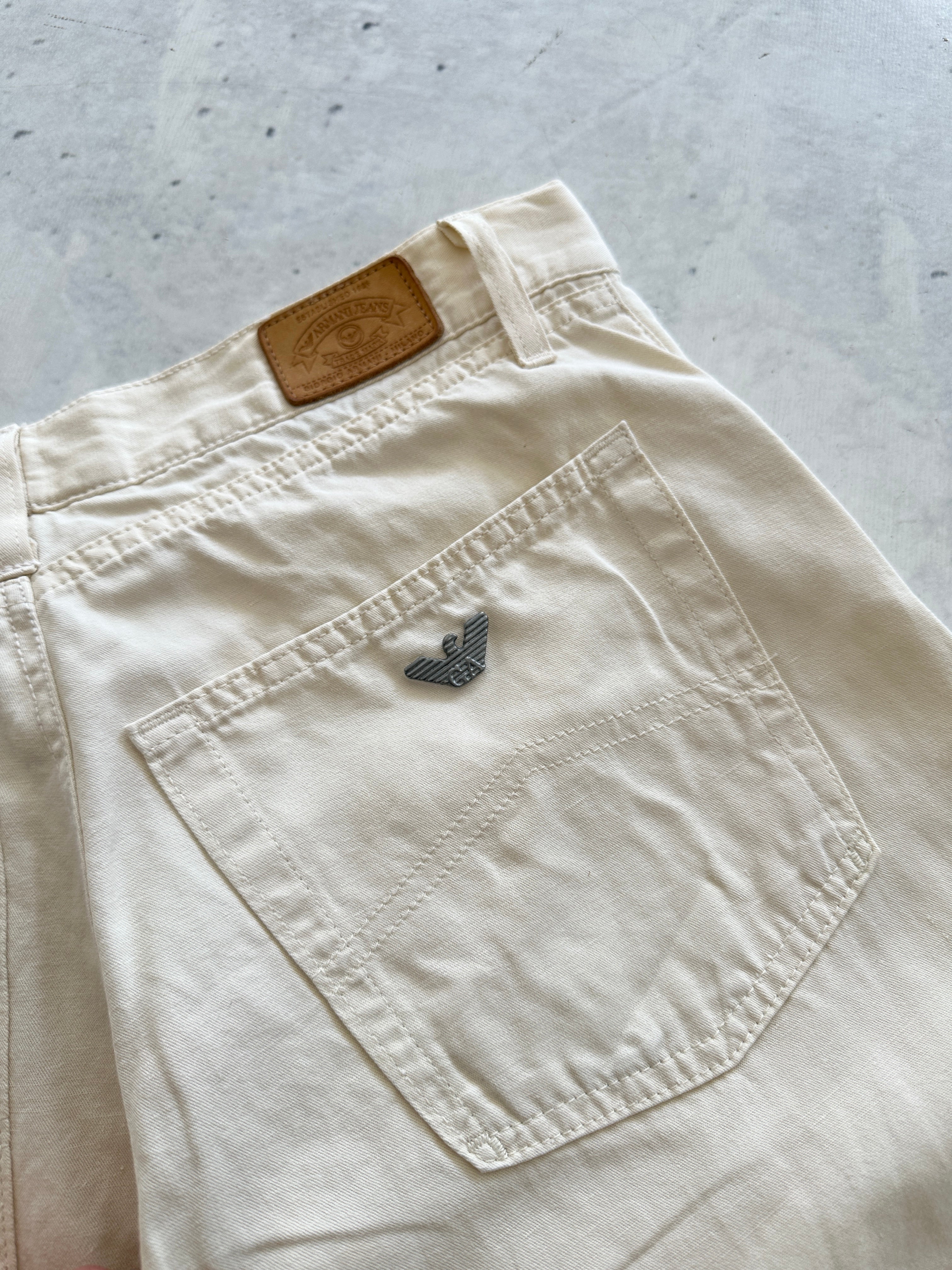 00's Armani Jeans Straight relaxed Leg Trousers (W34 x L34)