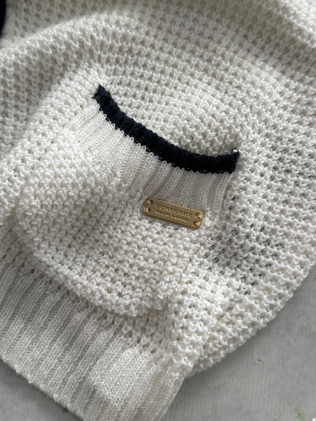 Burberry Blue Label Loose Knit Cardigan (Women's S)