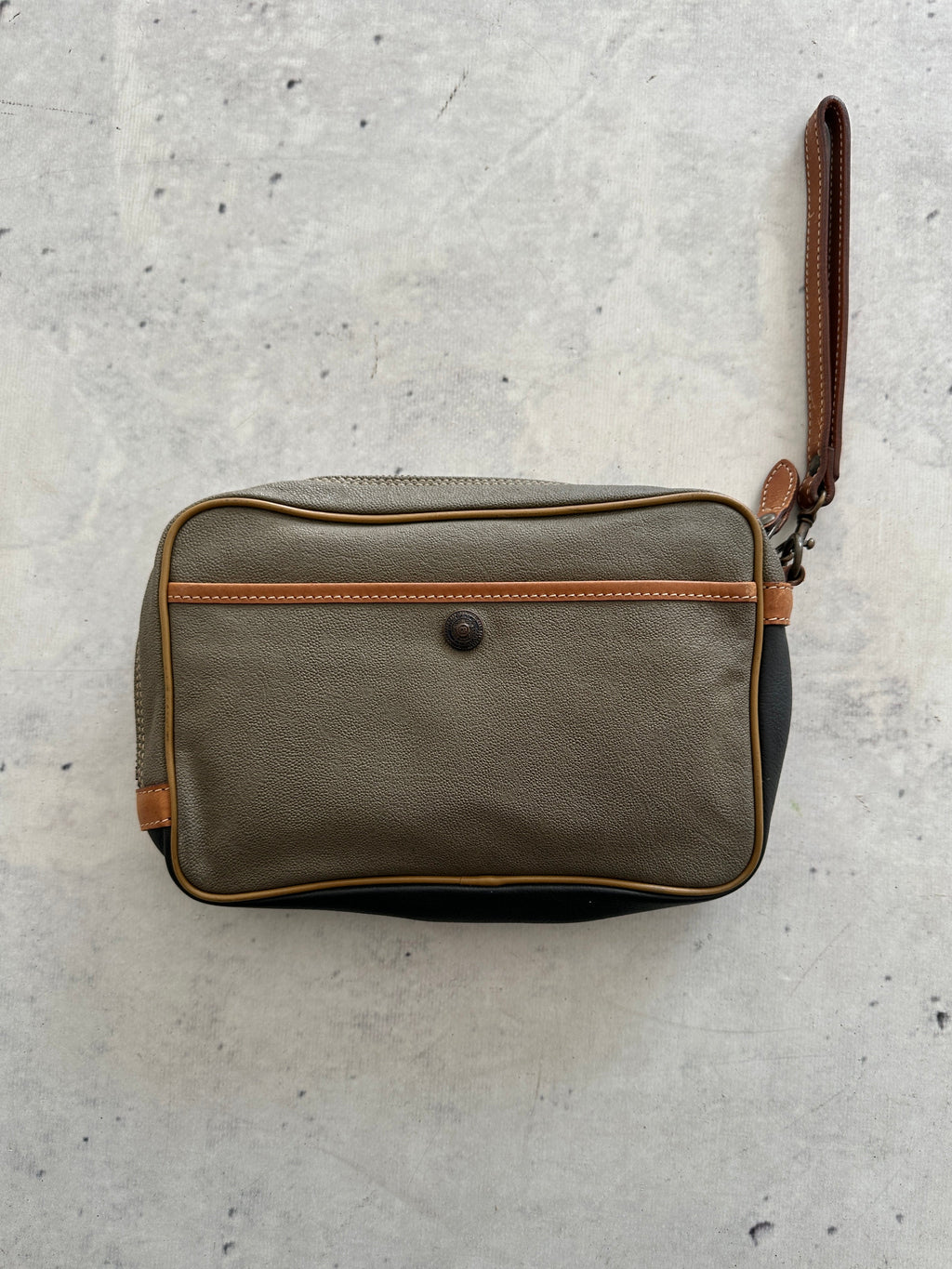 Vintage CP Company Leather Wash Bag / pouch (One Size)