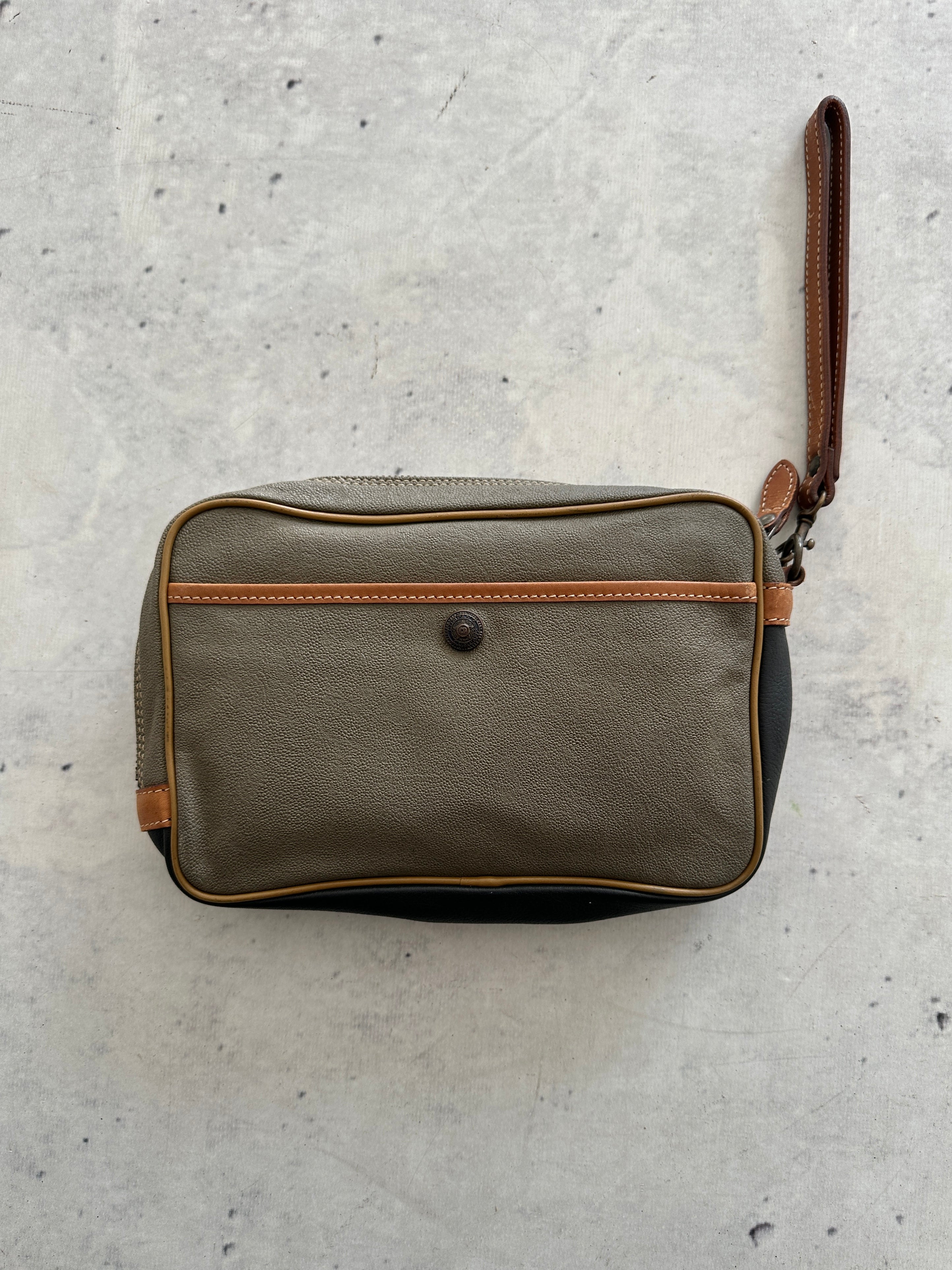Vintage CP Company Leather Wash Bag / pouch (One Size)