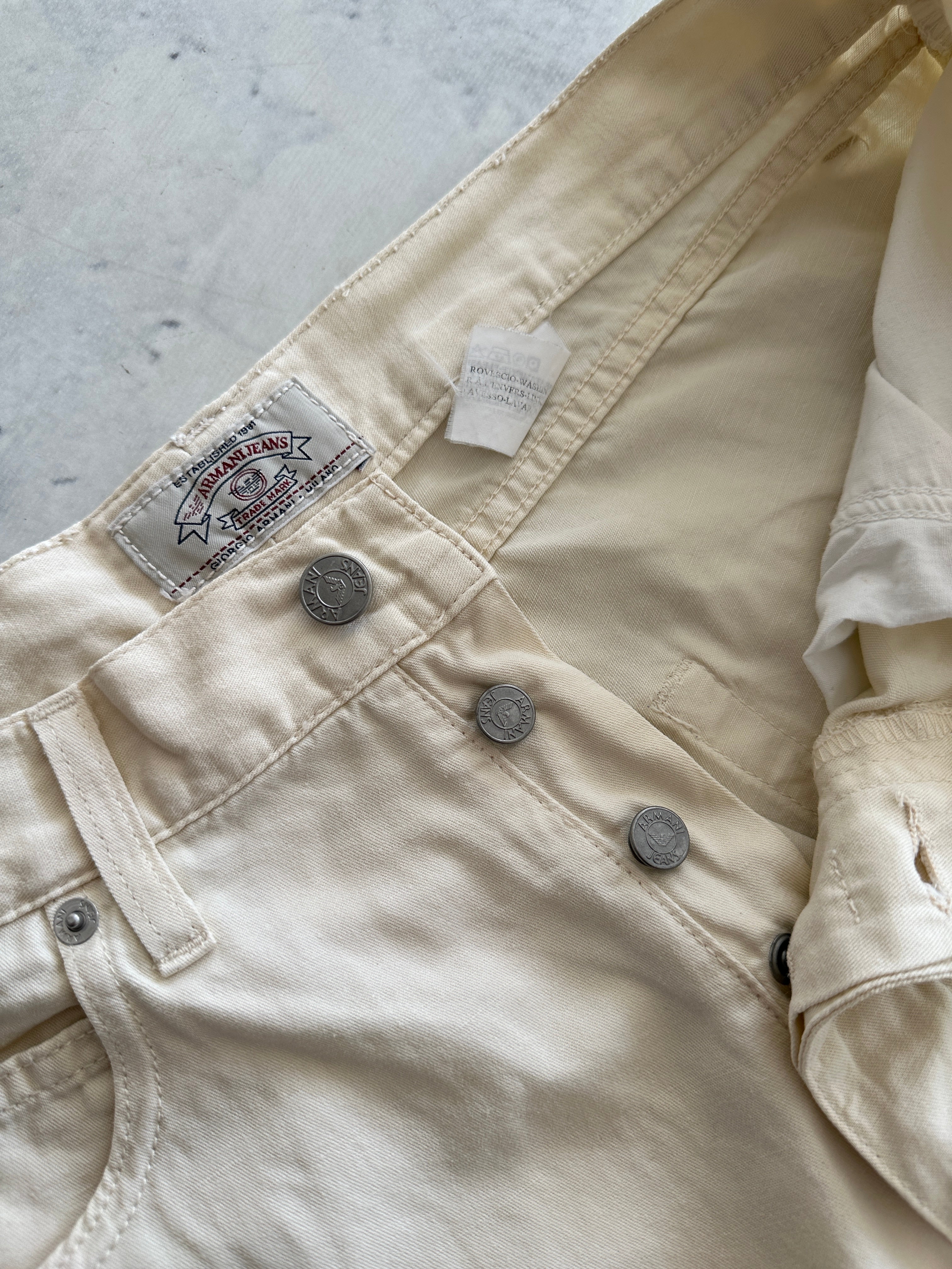 00's Armani Jeans Straight relaxed Leg Trousers (W34 x L34)