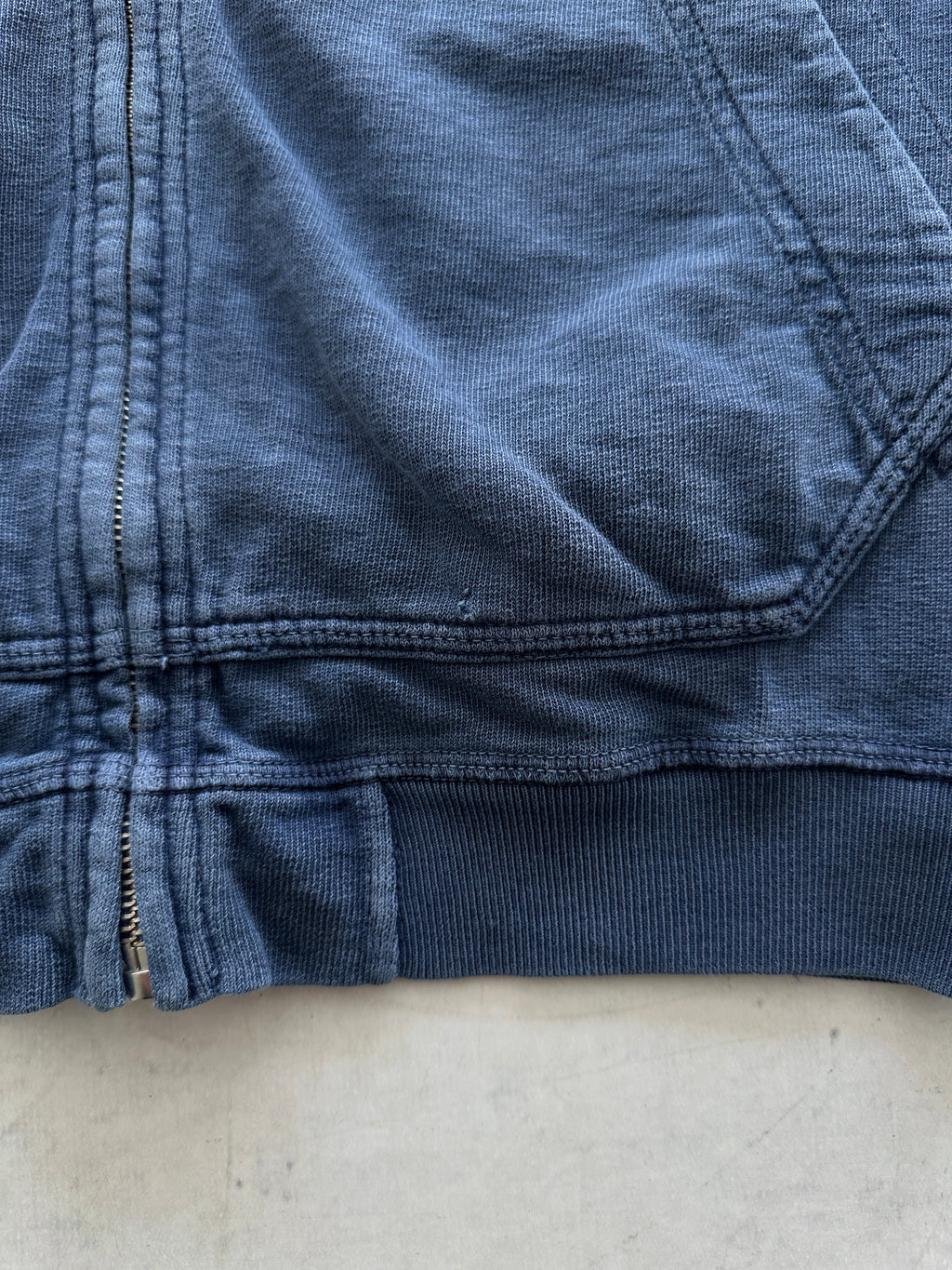 SS/18 Stone Island over dyed Zip Up Hoodie (S)