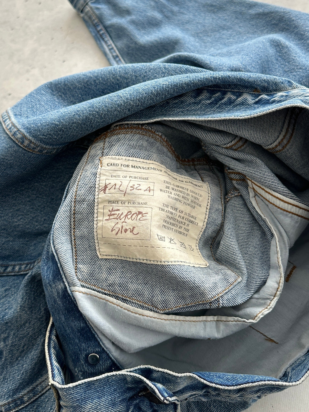 90's Avirex USA Denim Jacket (S)