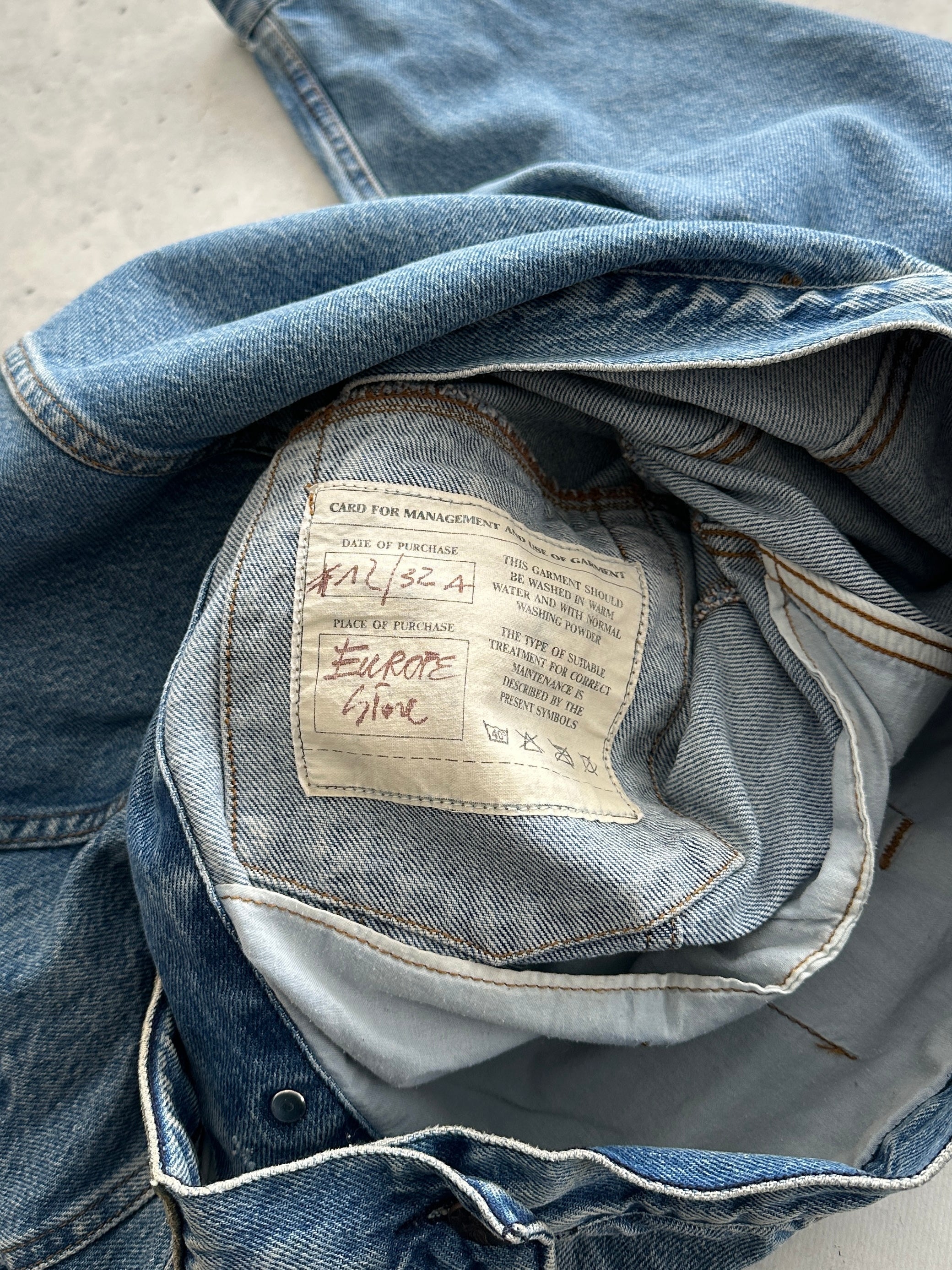 90's Avirex USA Denim Jacket (S)