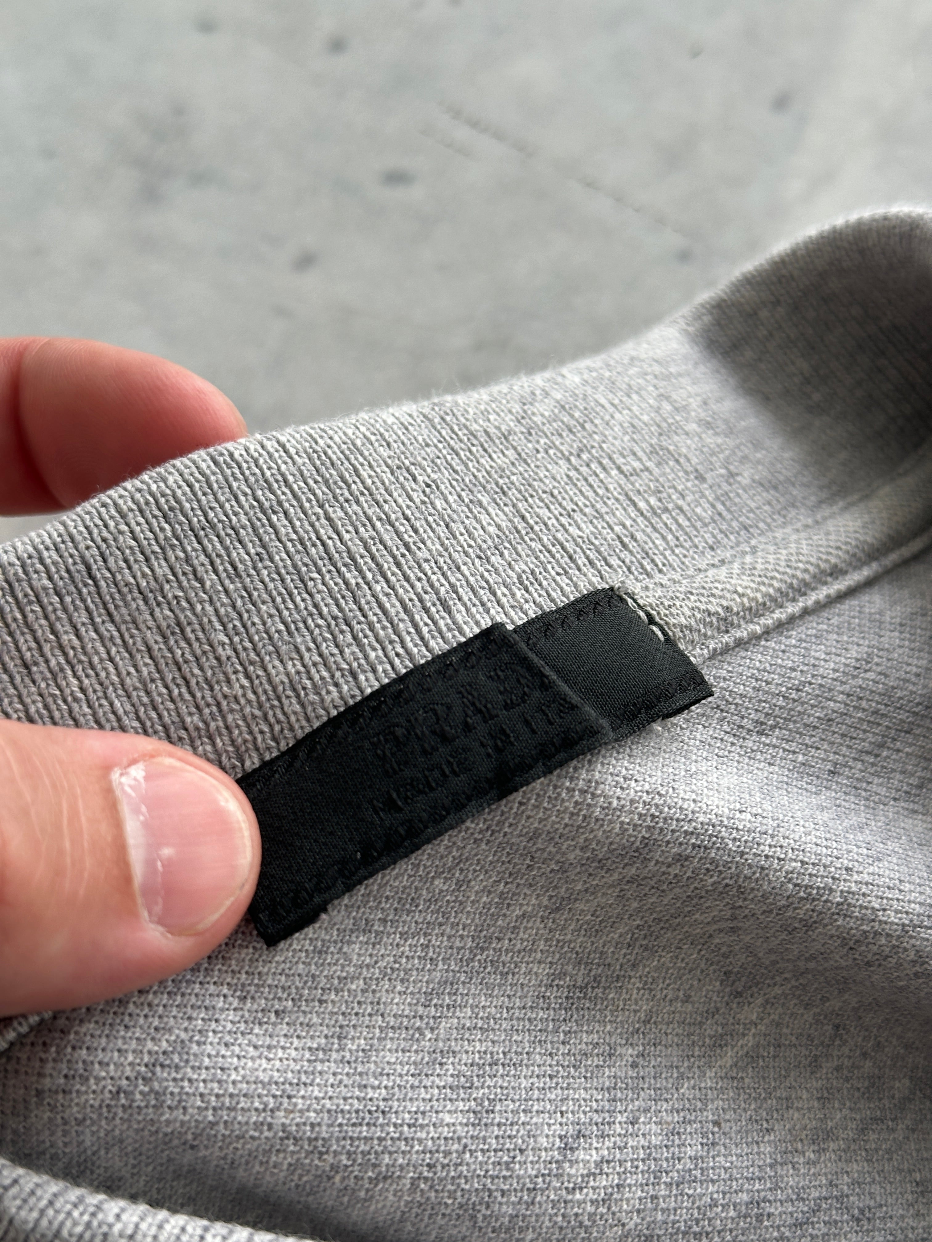 00's Prada sport Long Sleeve Polo Shirt (L)