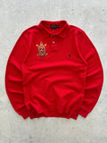 Ralph Lauren Embroidered Logo Long Sleeve Polo Shirt (M)