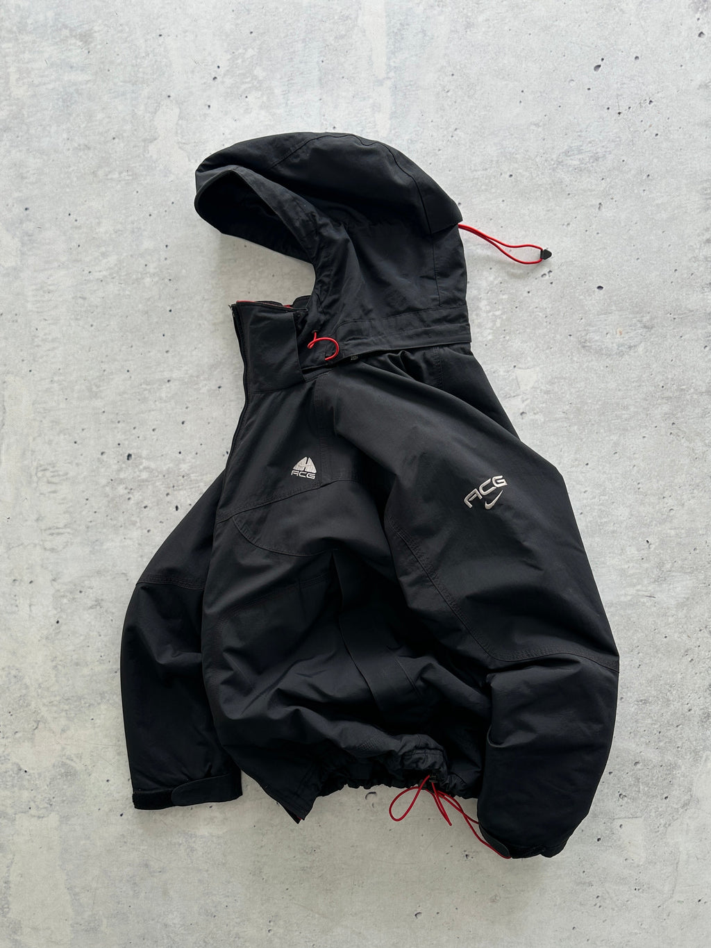 00's Nike ACG Zip Up Hooded ski Jacket (XL)