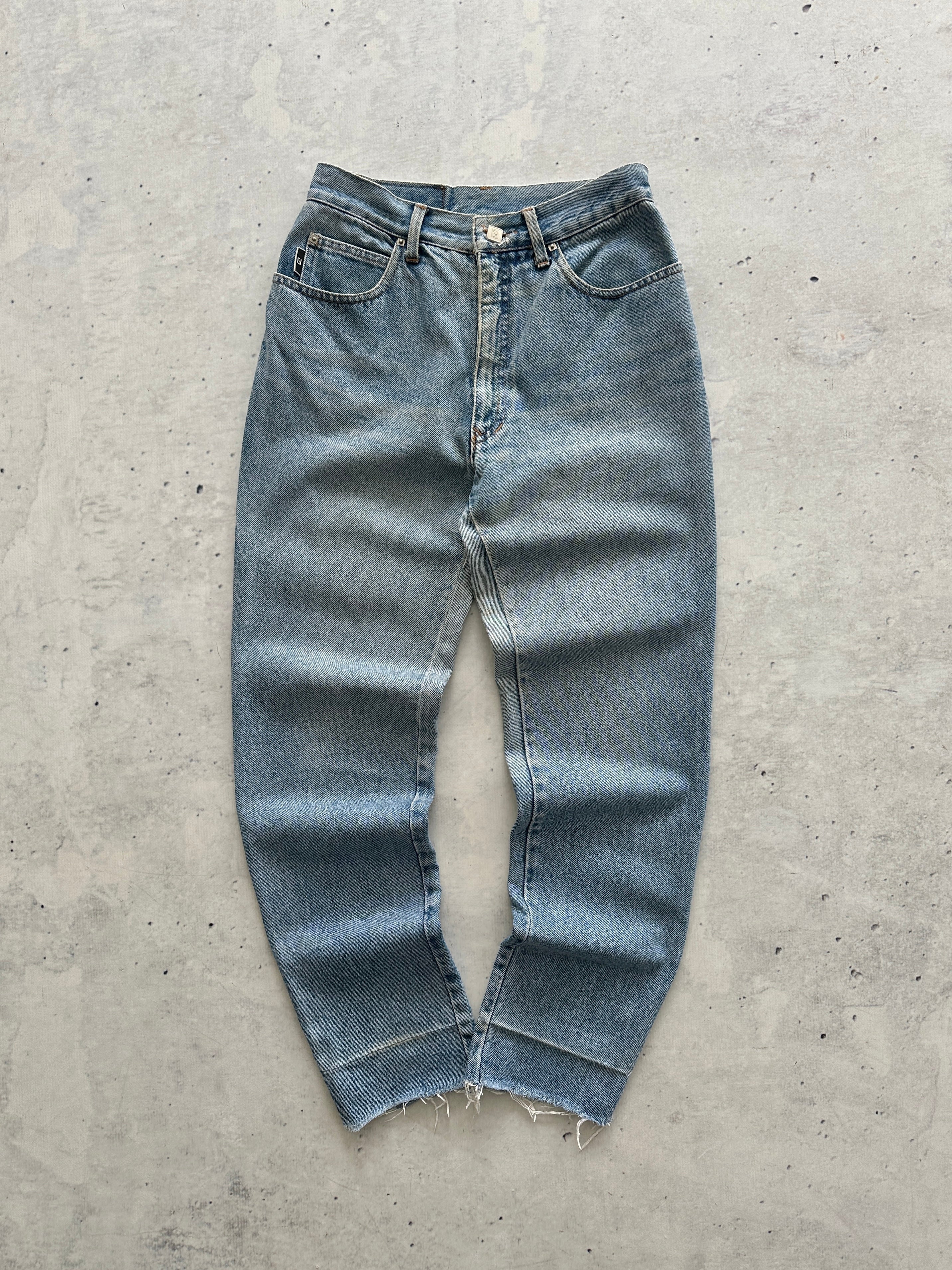 Vintage Fendi High Waisted Jeans (Women's XS)