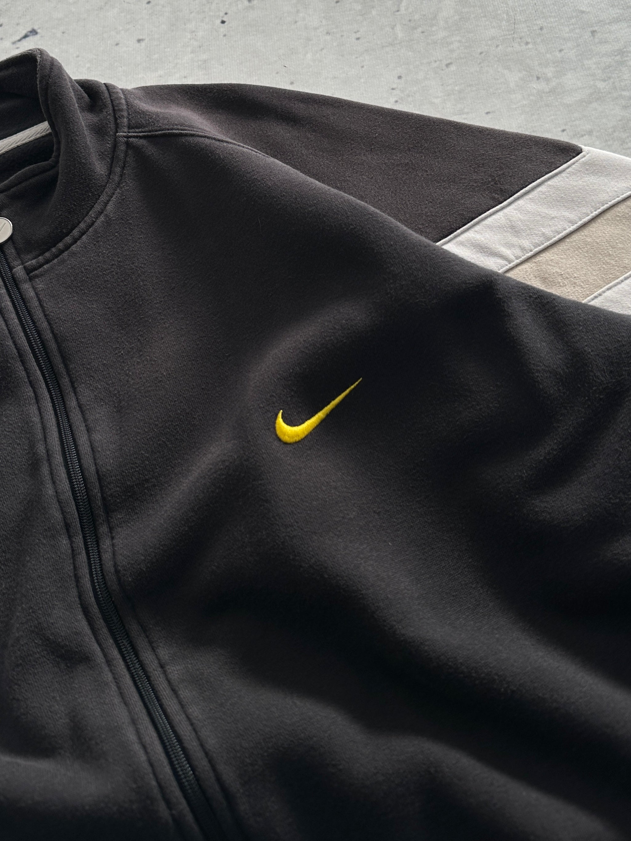 00's Nike C72 Heavyweight Zip Up Sweatshirt (XL)