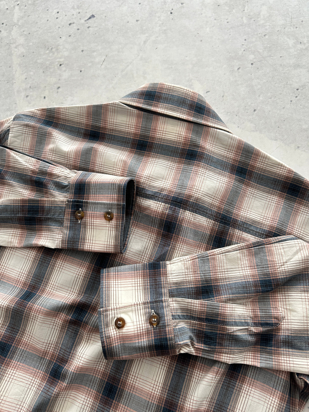 AW/09 Vivienne Westwood Orb Asymmetric archive Plaid Shirt (M)