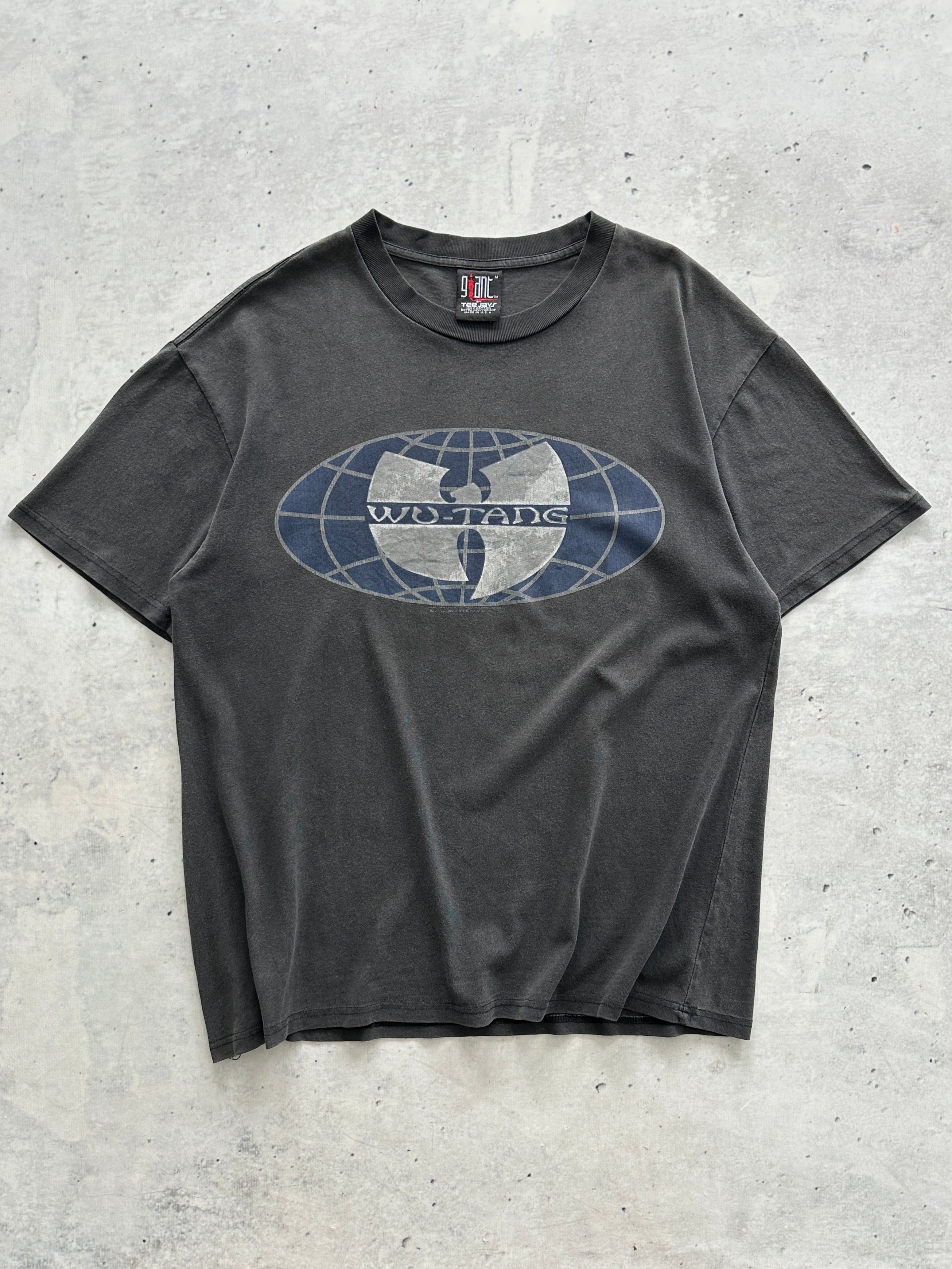 90's Wu Tang clan forever Giant Tag faded T Shirt (L)