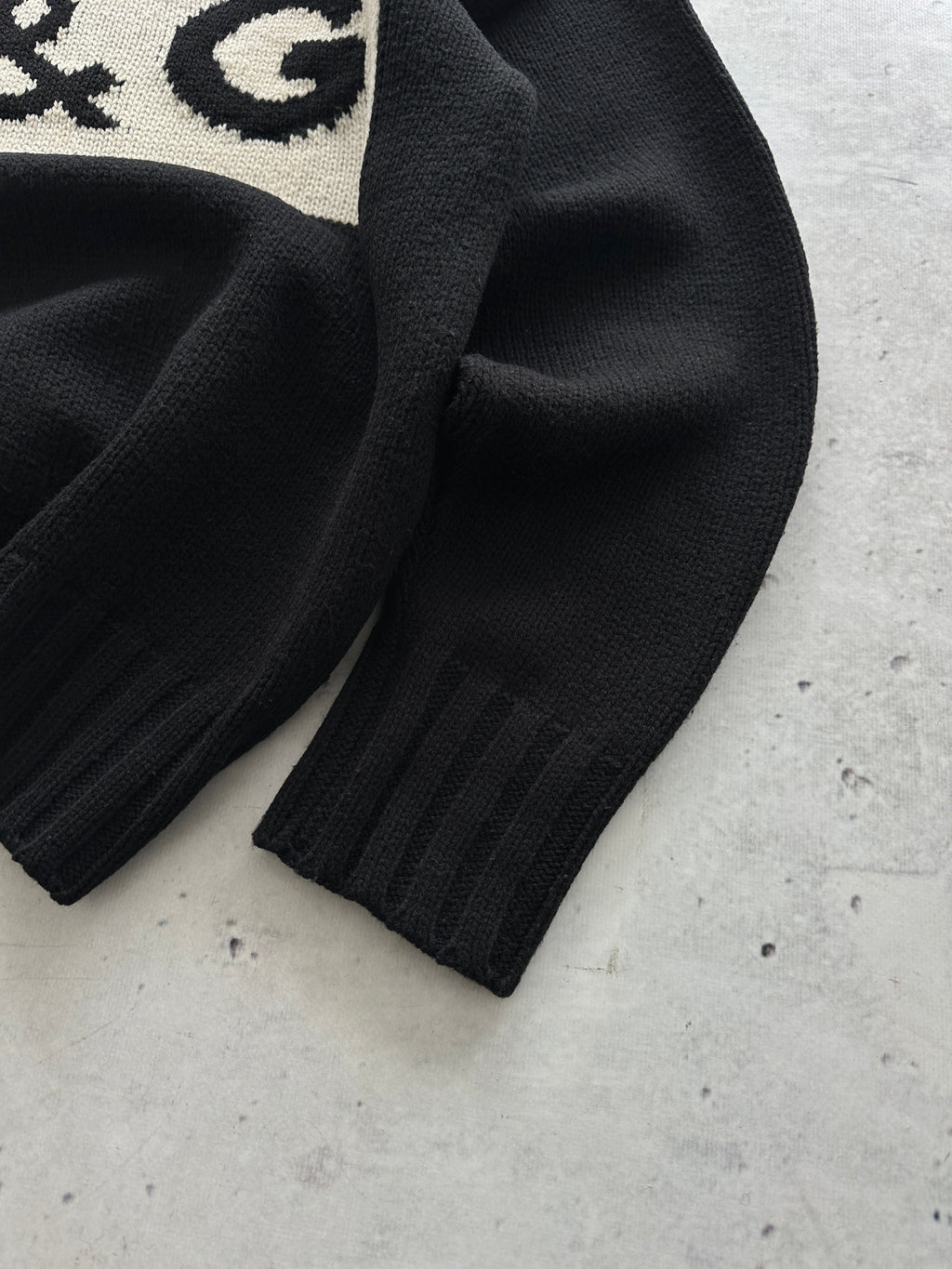 Dolce & Gabbana Chunky Wool Knit Turtle Neck Jumper (M)