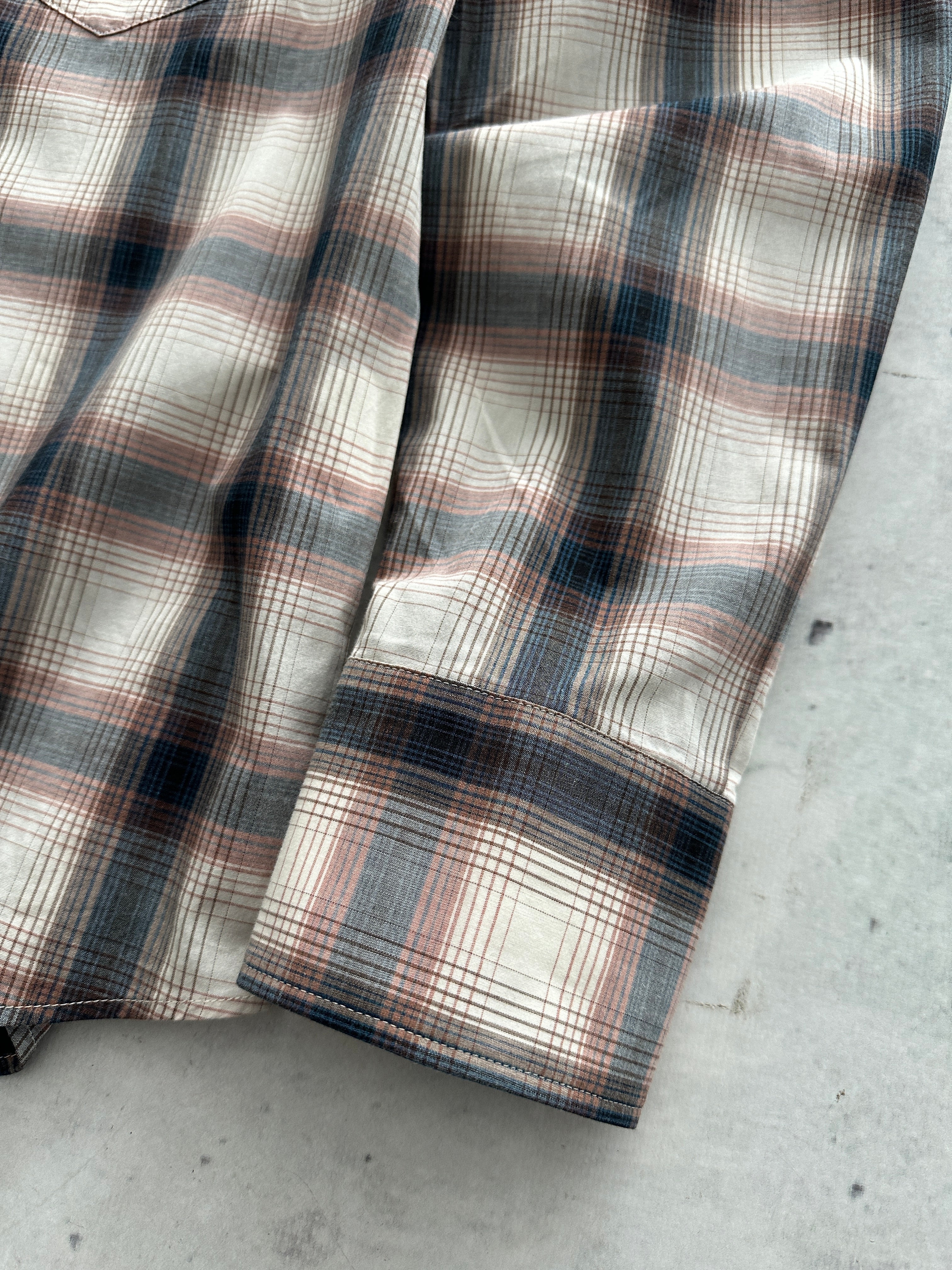 AW/09 Vivienne Westwood Orb Asymmetric archive Plaid Shirt (M)