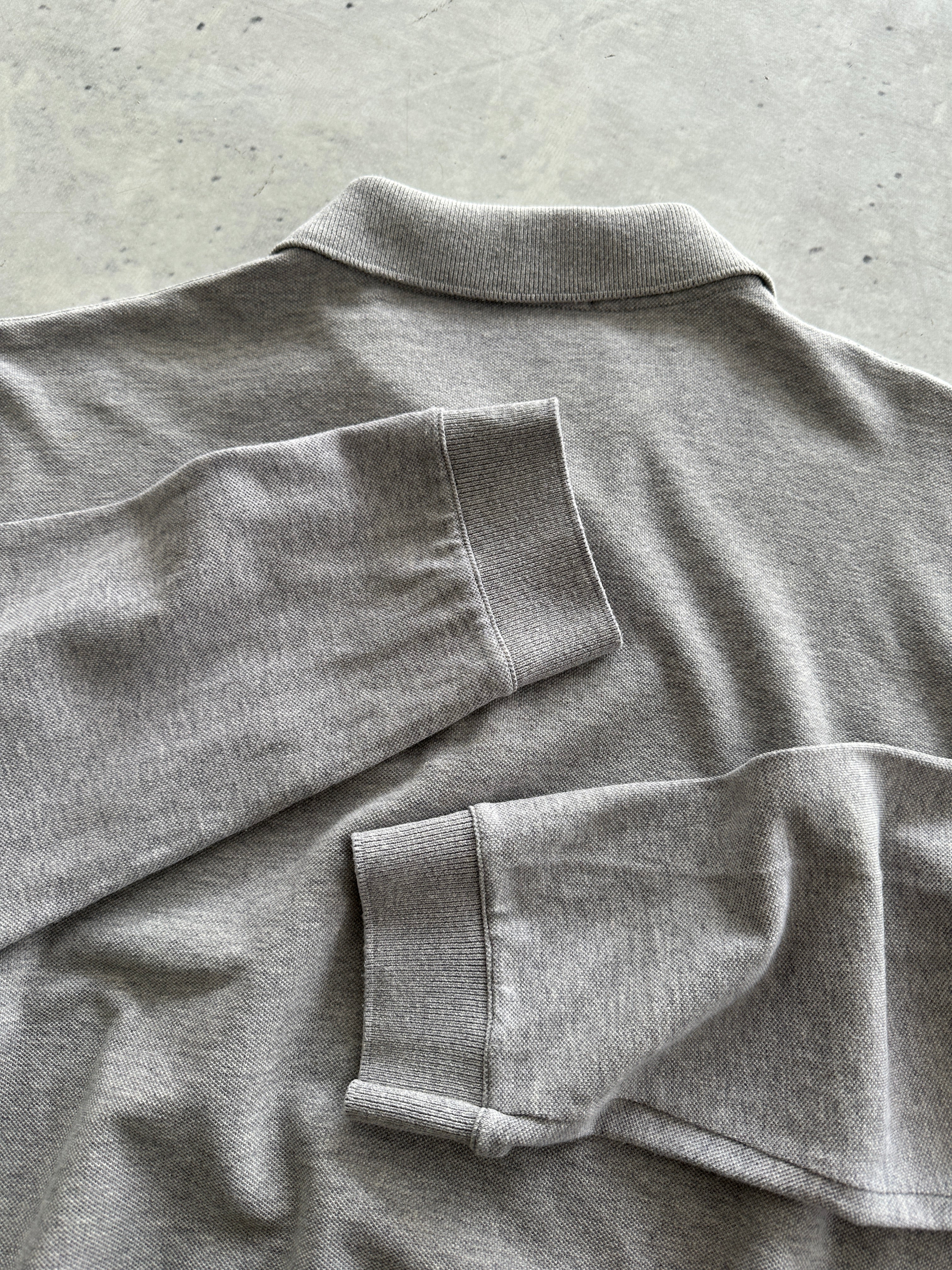 00's Prada sport Long Sleeve Polo Shirt (L)