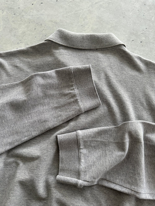 00's Prada sport Long Sleeve Polo Shirt (L)