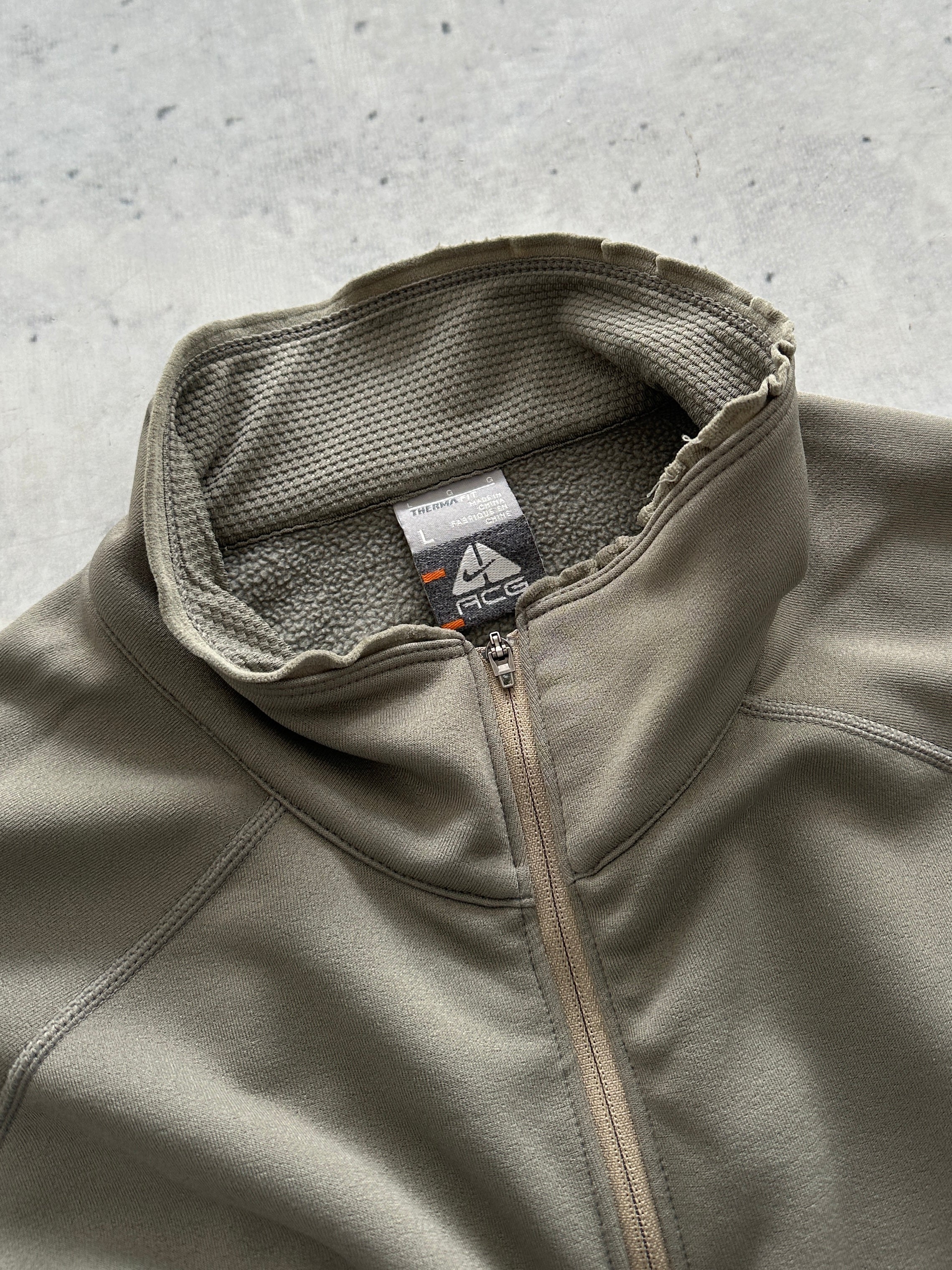 00's Nike ACG Therma-Fit Fleece Lined Pullover (L)