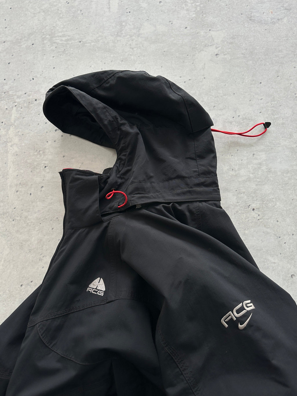00's Nike ACG Zip Up Hooded ski Jacket (XL)