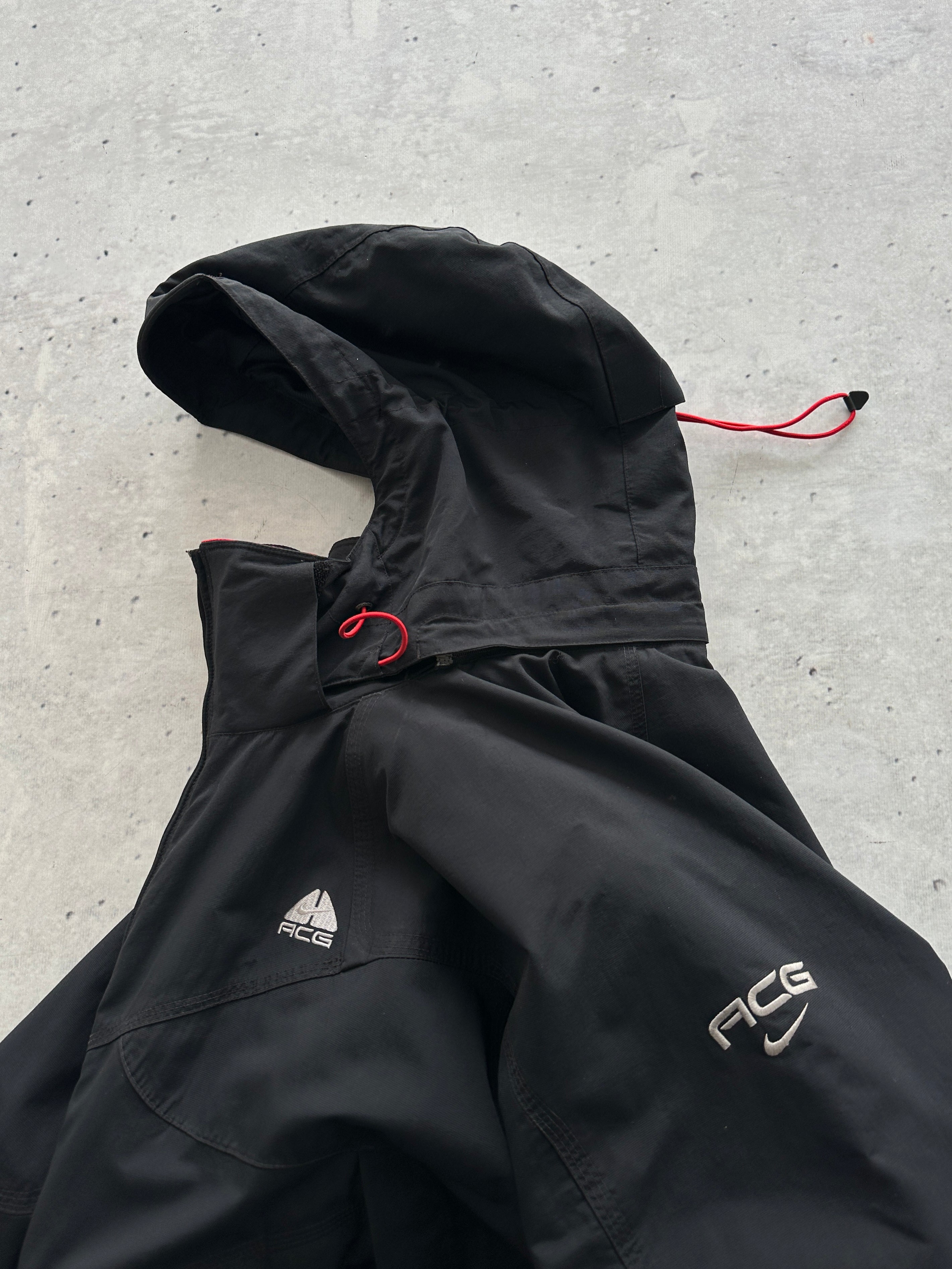 00's Nike ACG Zip Up Hooded ski Jacket (XL)