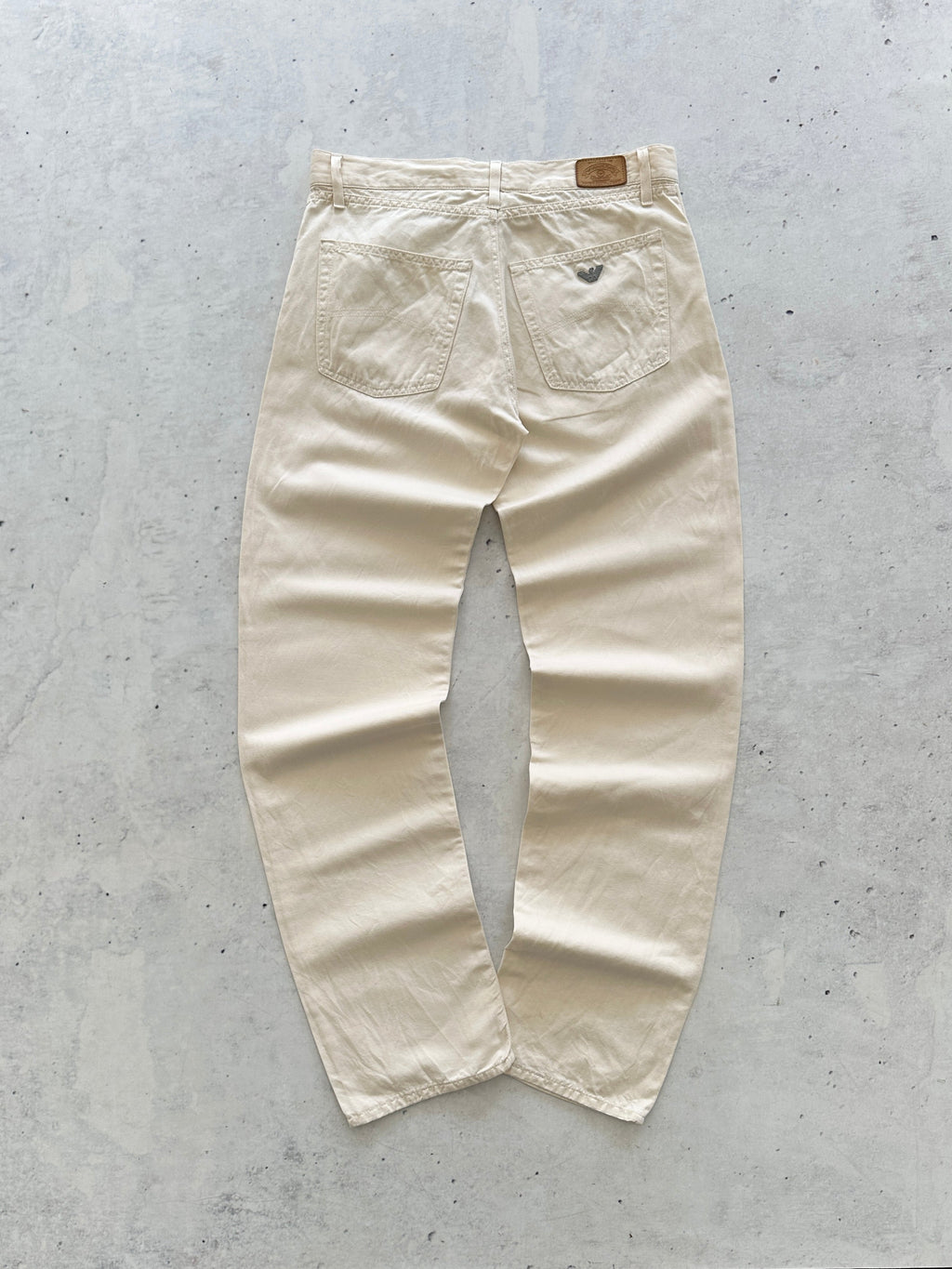 00's Armani Jeans Straight relaxed Leg Trousers (W34 x L34)